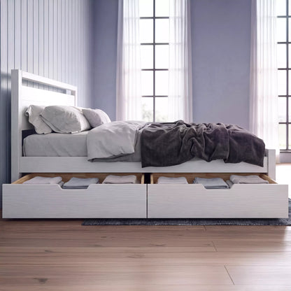 Loft Bed + Under Bed Storage Drawers