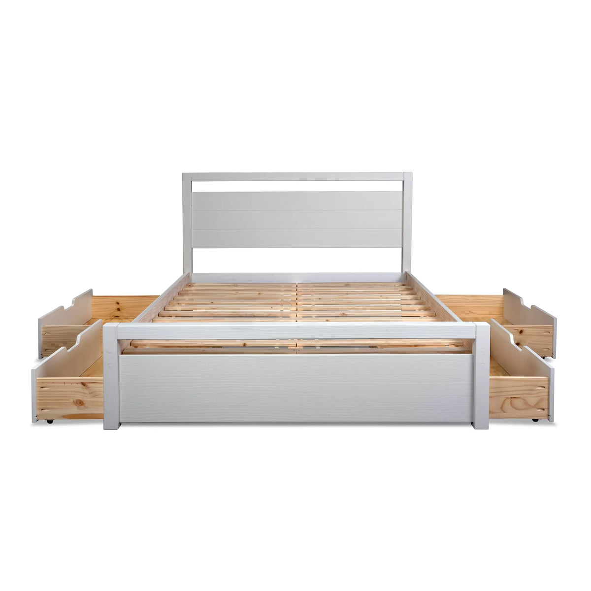 Loft Bed + Under Bed Storage Drawers