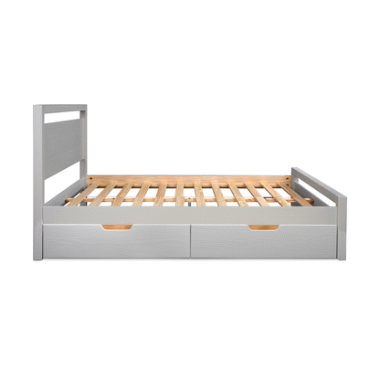 Loft Bed + Under Bed Storage Drawers