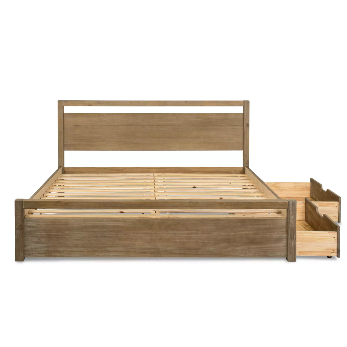 Loft Bed + Under Bed Storage Drawers