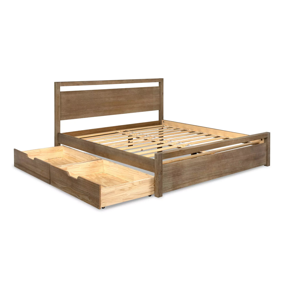 Loft Bed + Under Bed Storage Drawers