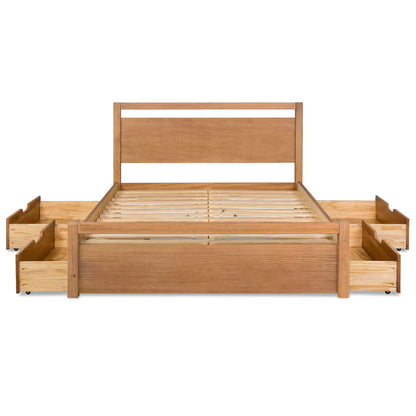Loft Bed + Under Bed Storage Drawers