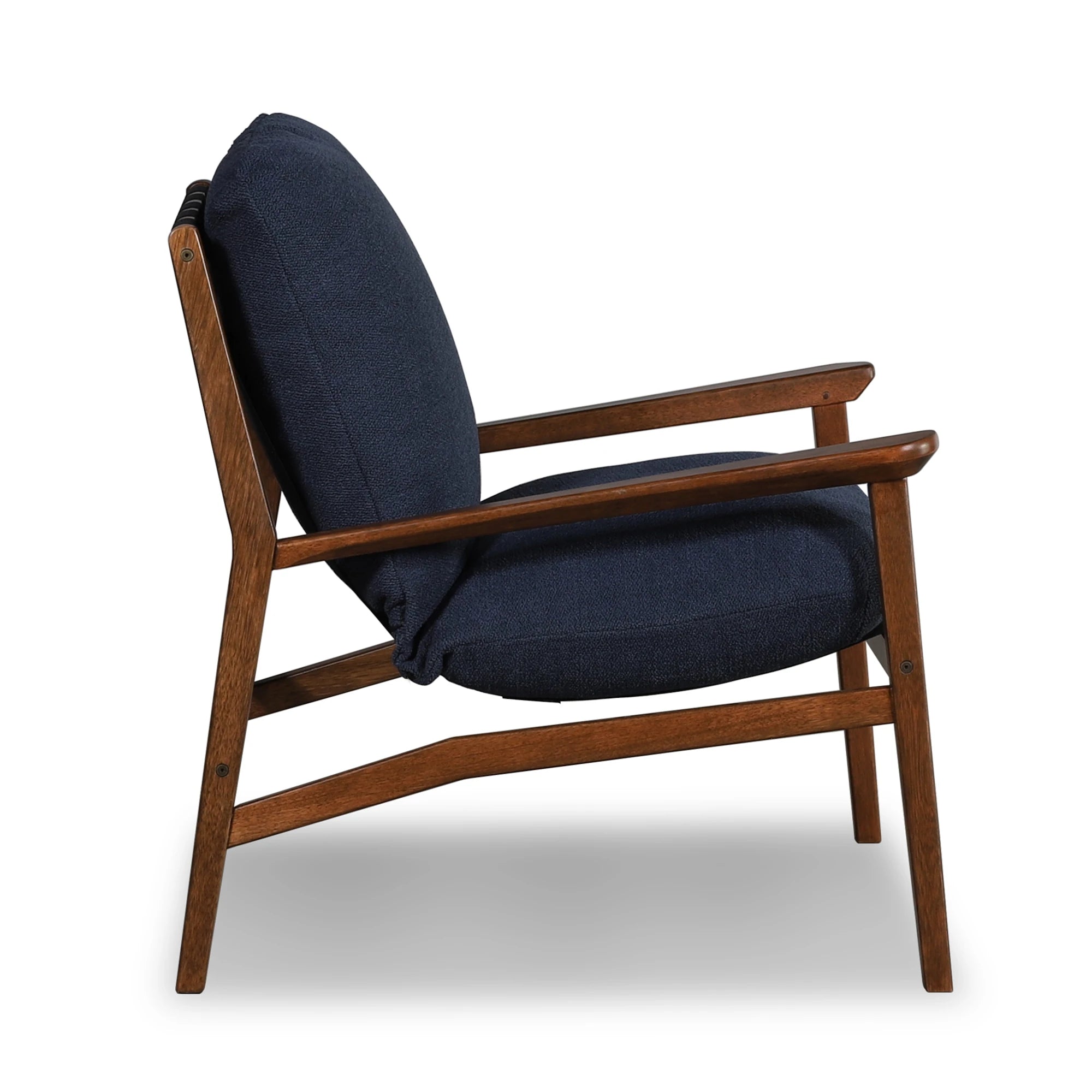 Mid Century Lounge Chair + Ottoman