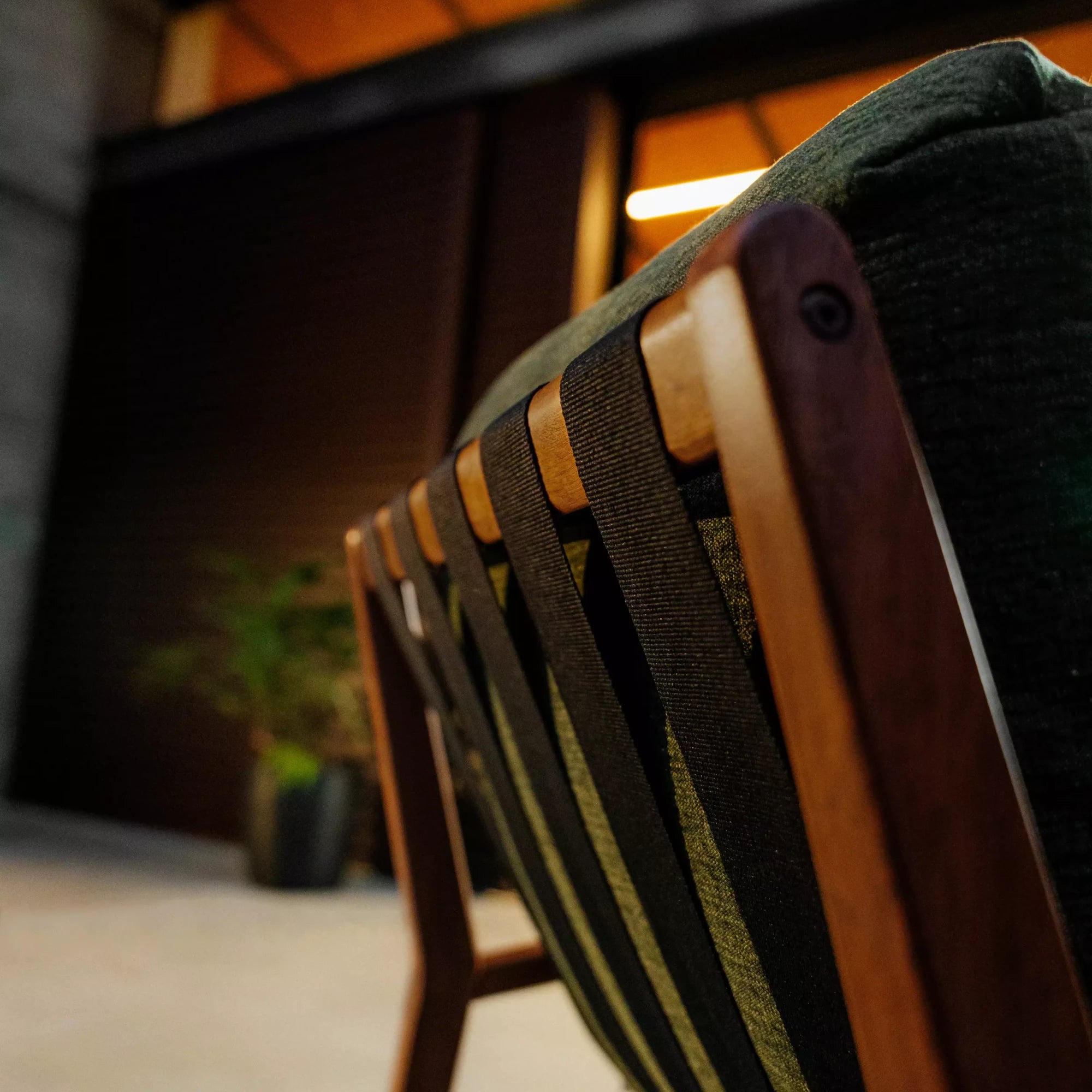 Mid Century Lounge Chair + Ottoman