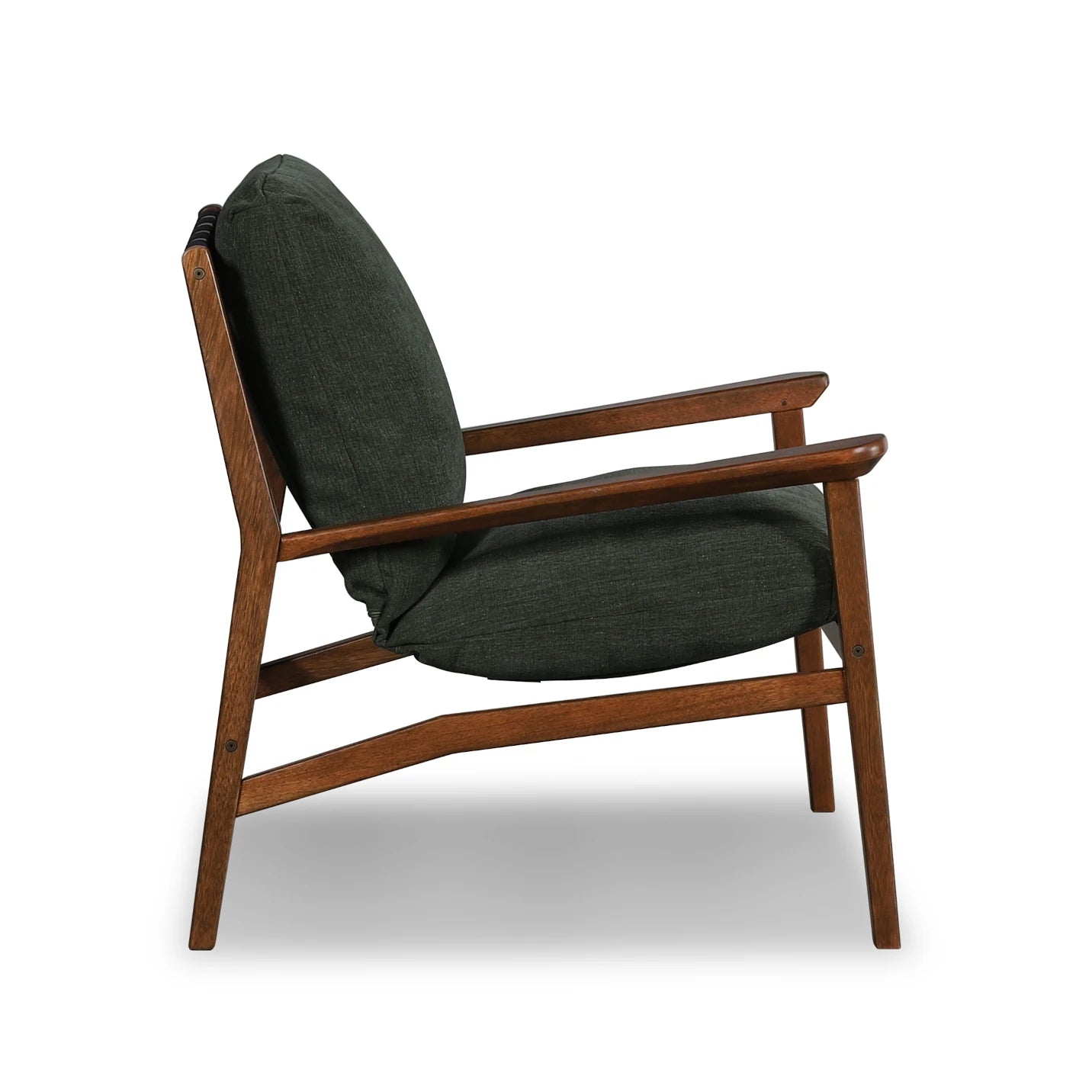 Mid Century Lounge Chair + Ottoman