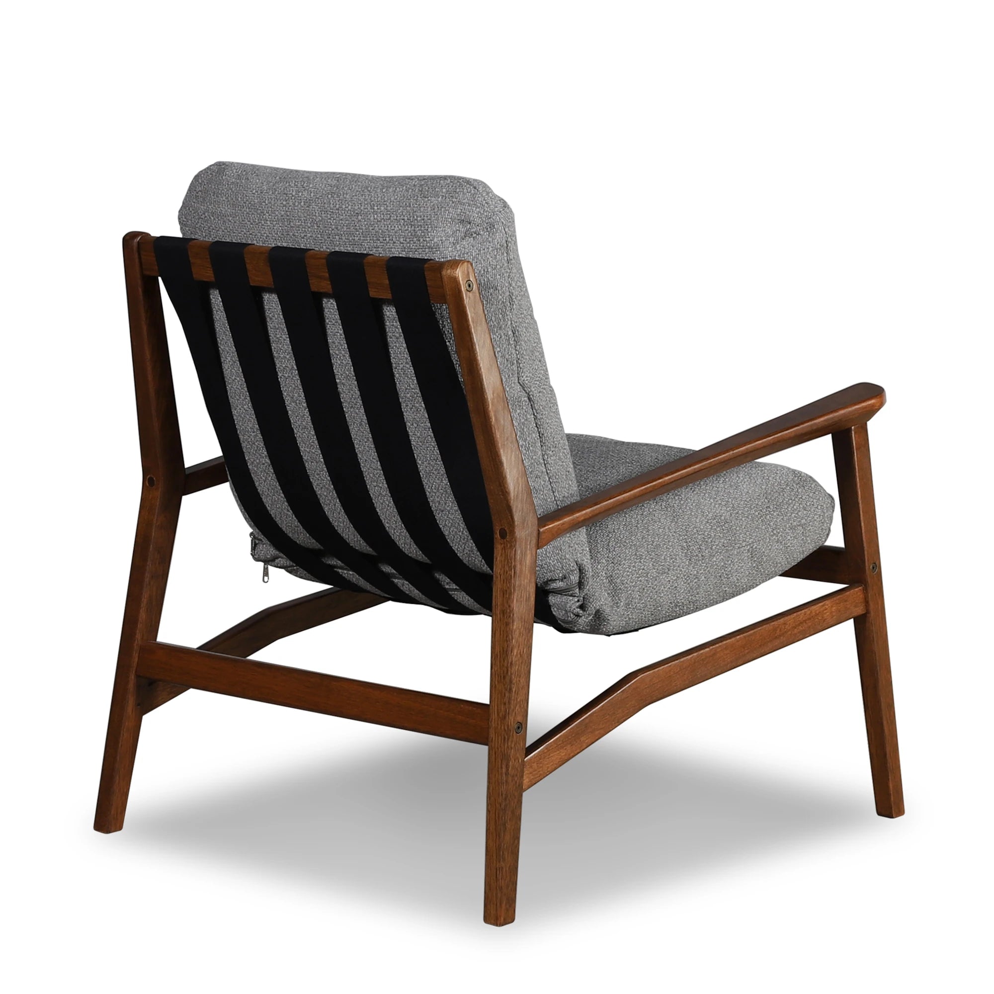 Mid Century Lounge Chair + Ottoman