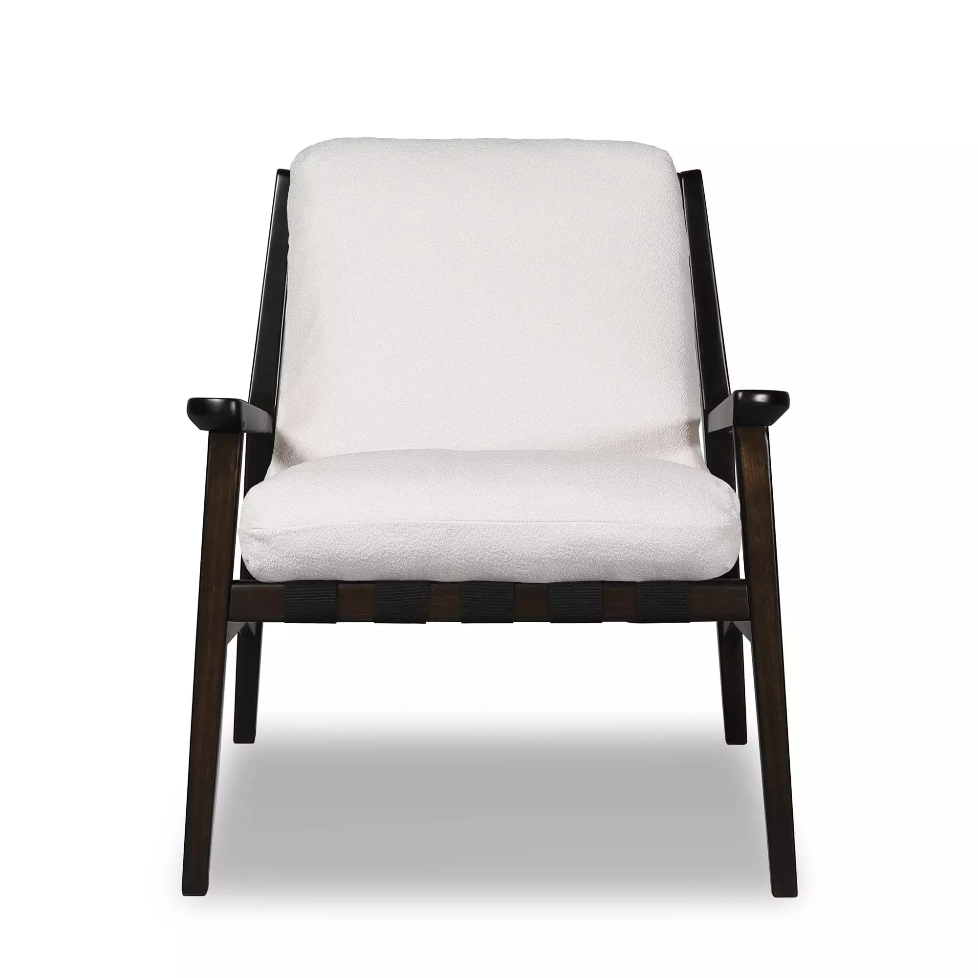 Mid Century Lounge Chair + Ottoman