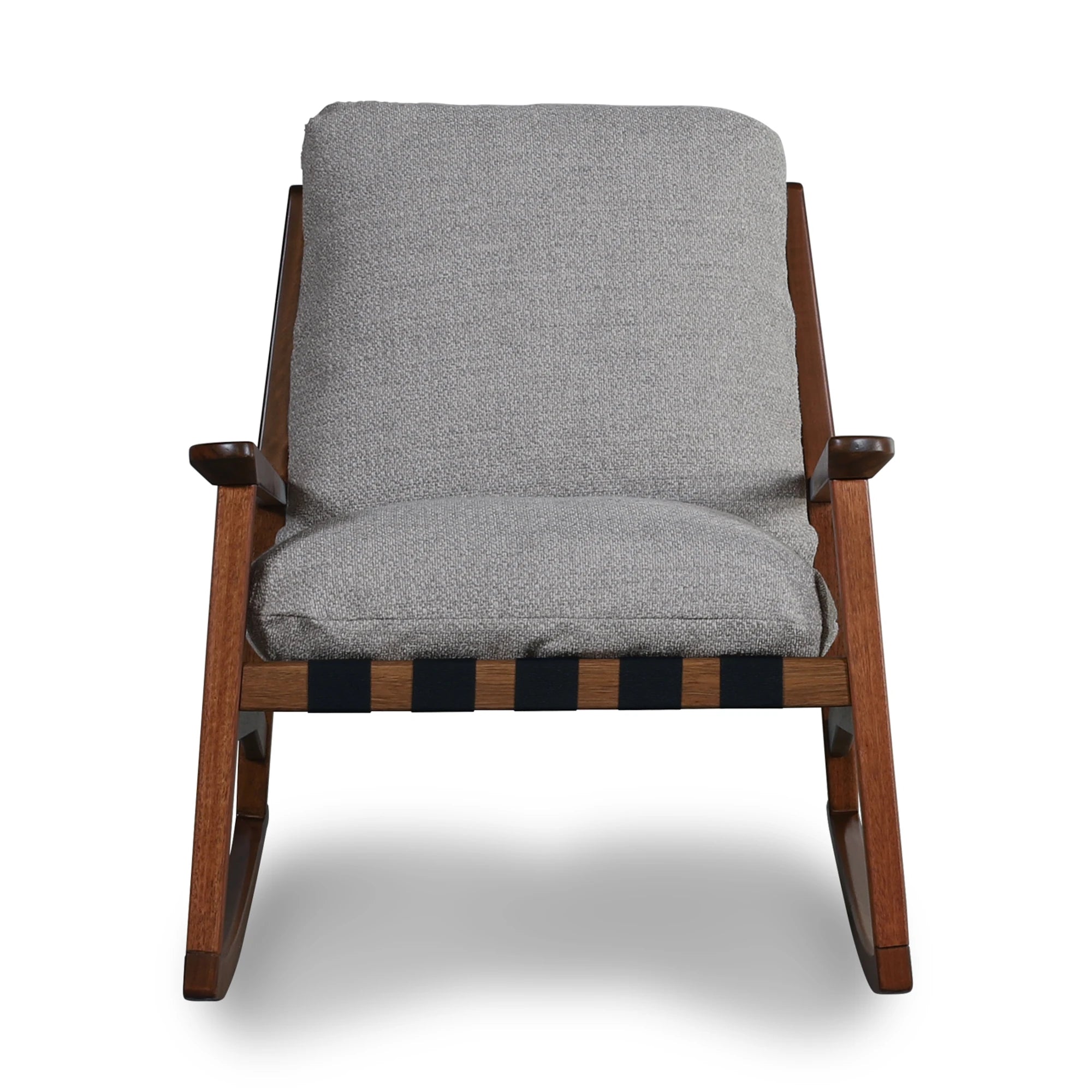 Mid Century Rocking Chair + Ottoman