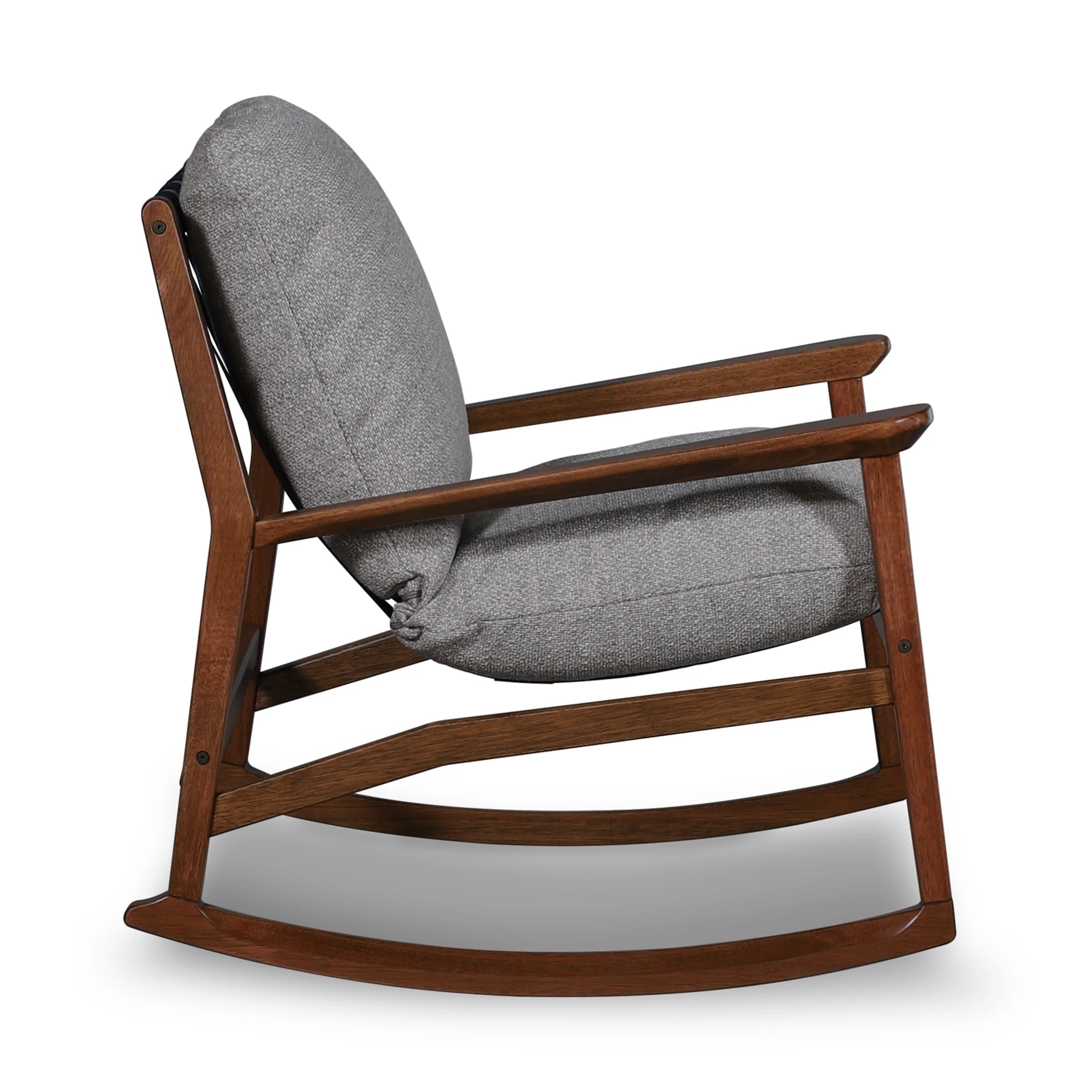 Mid Century Rocking Chair + Ottoman