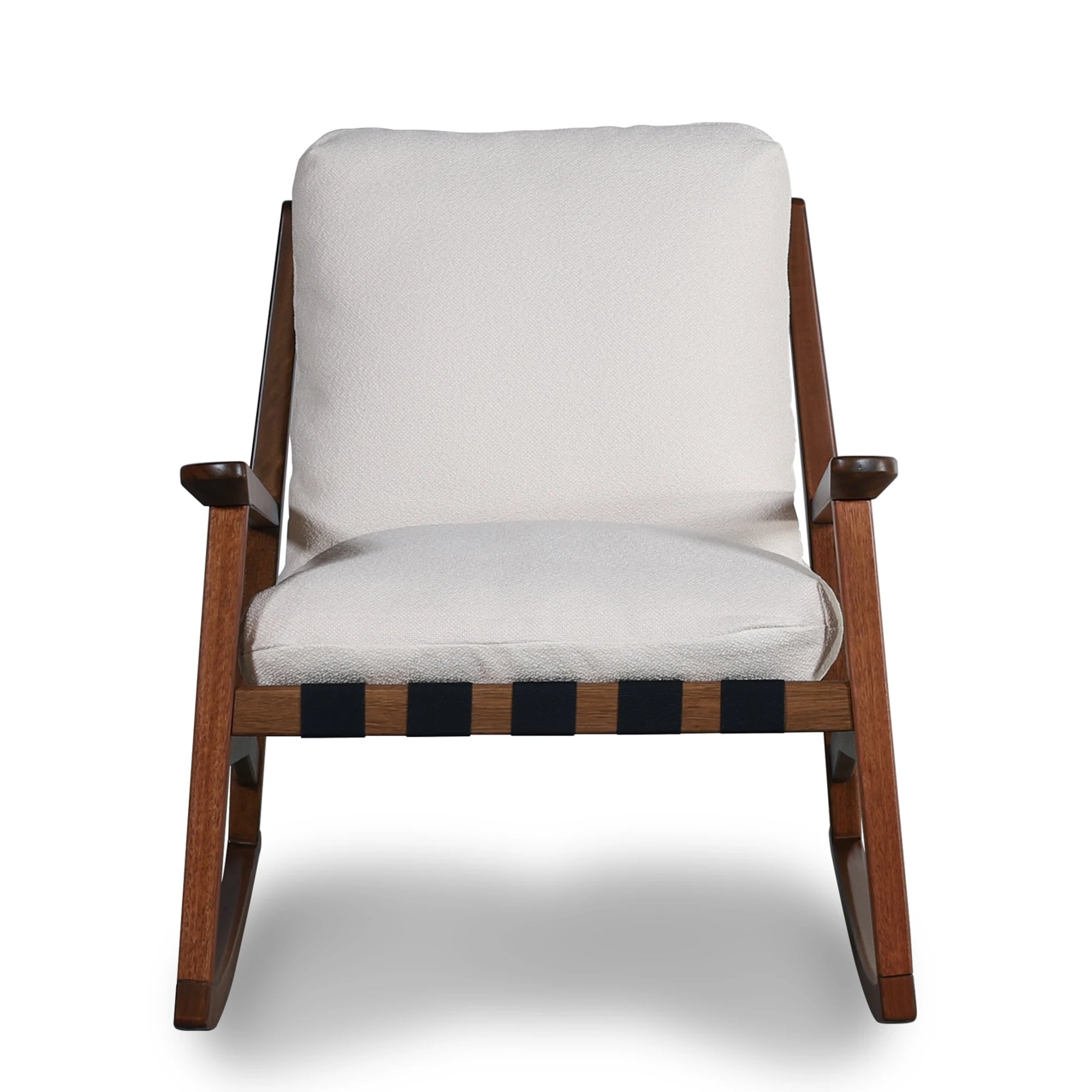 Mid Century Rocking Chair + Ottoman