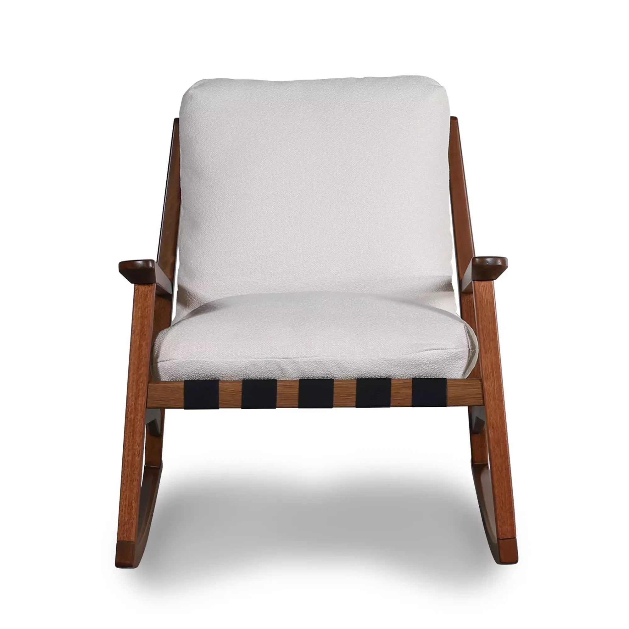 Mid Century Lounge Chair + Ottoman