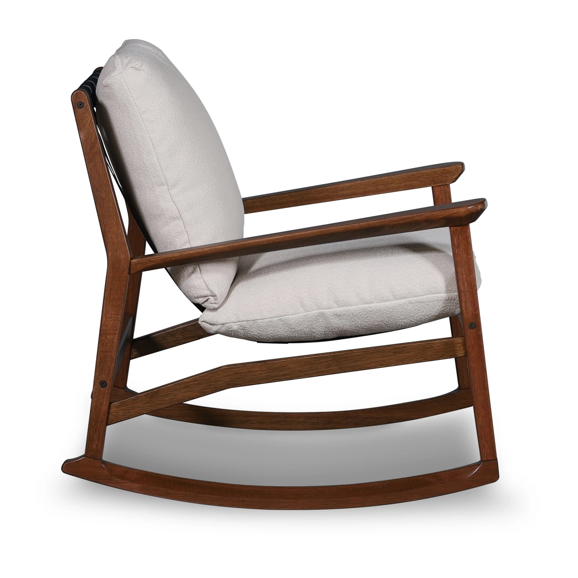 Mid Century Rocking Chair + Ottoman