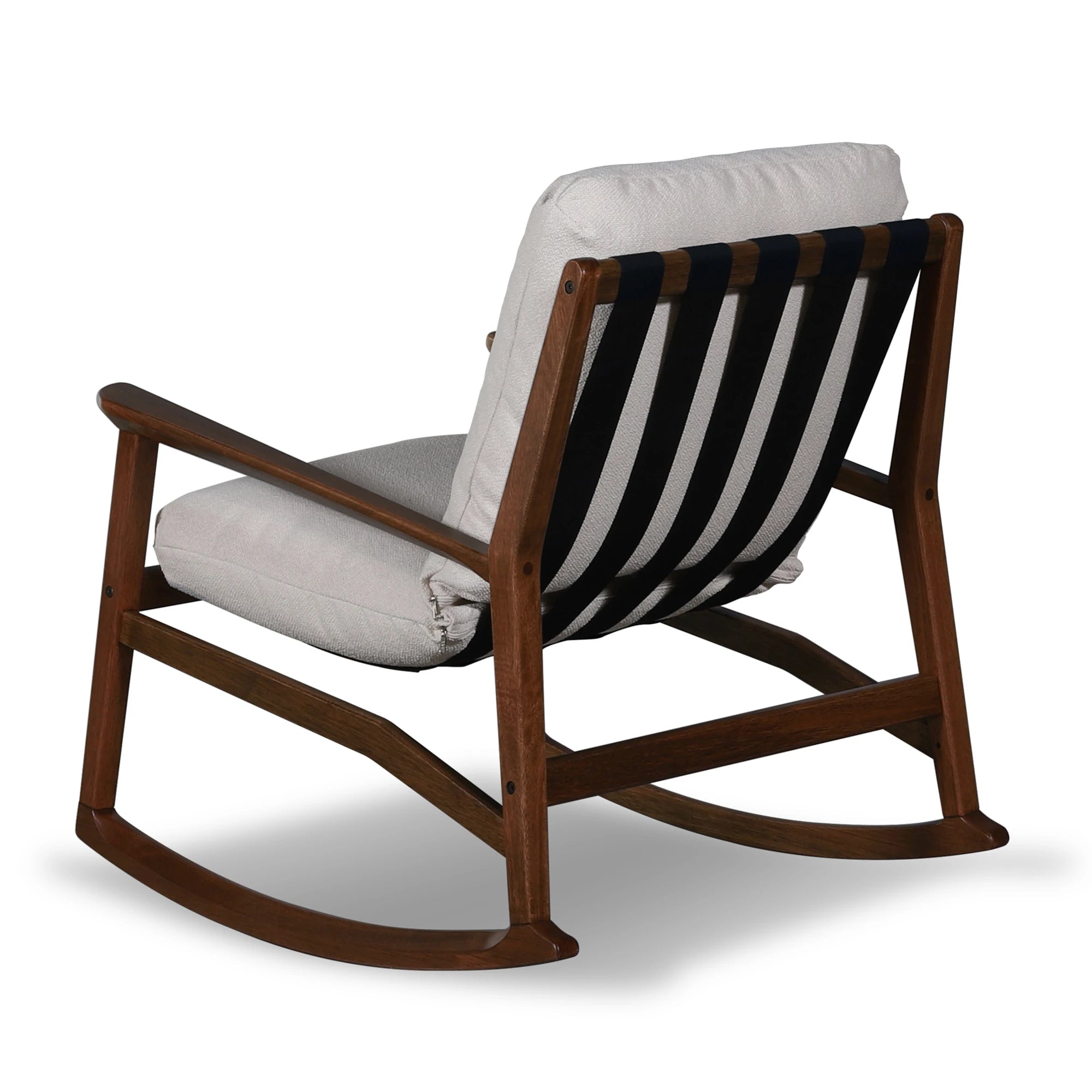 Mid Century Rocking Chair + Ottoman