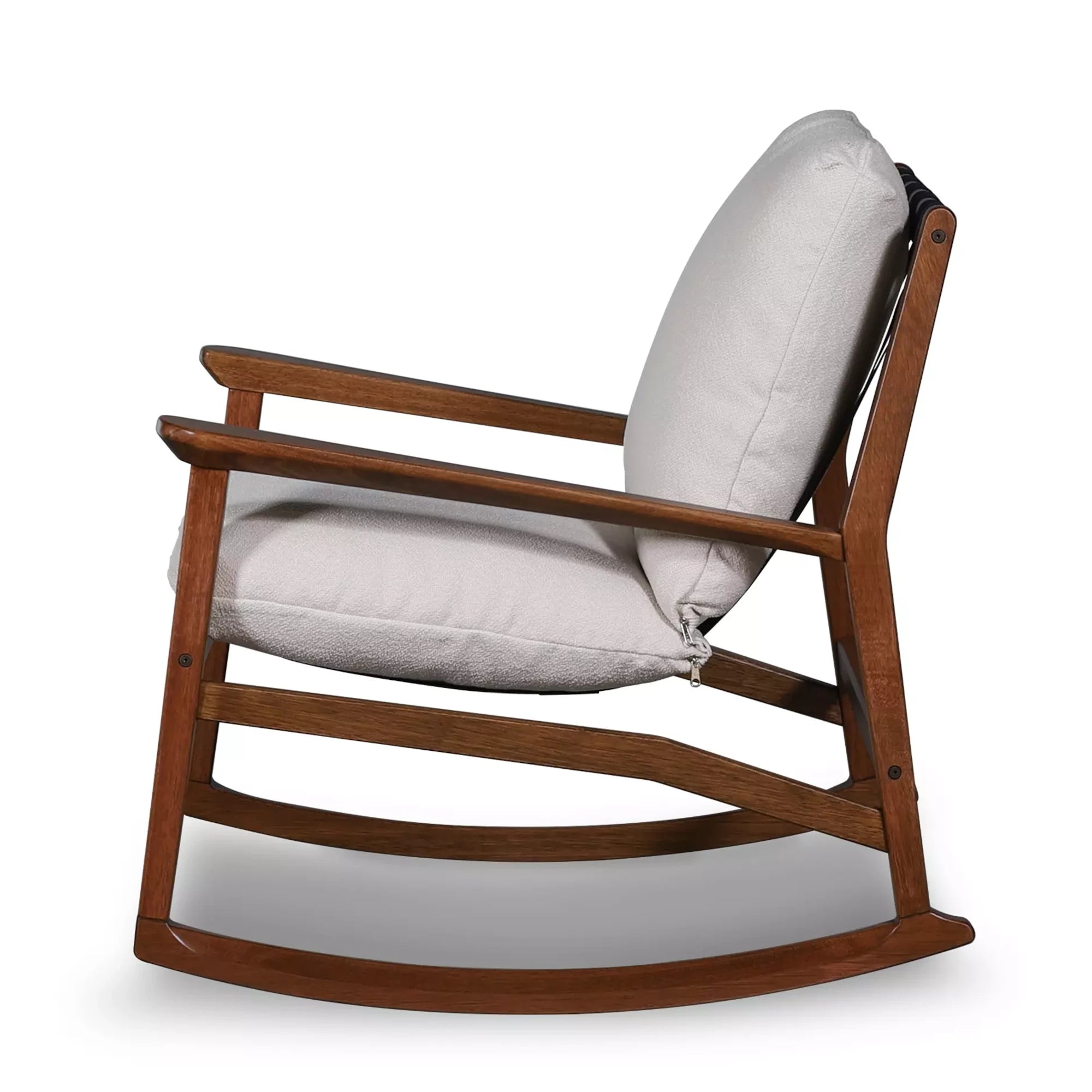 Mid Century Lounge Chair + Ottoman