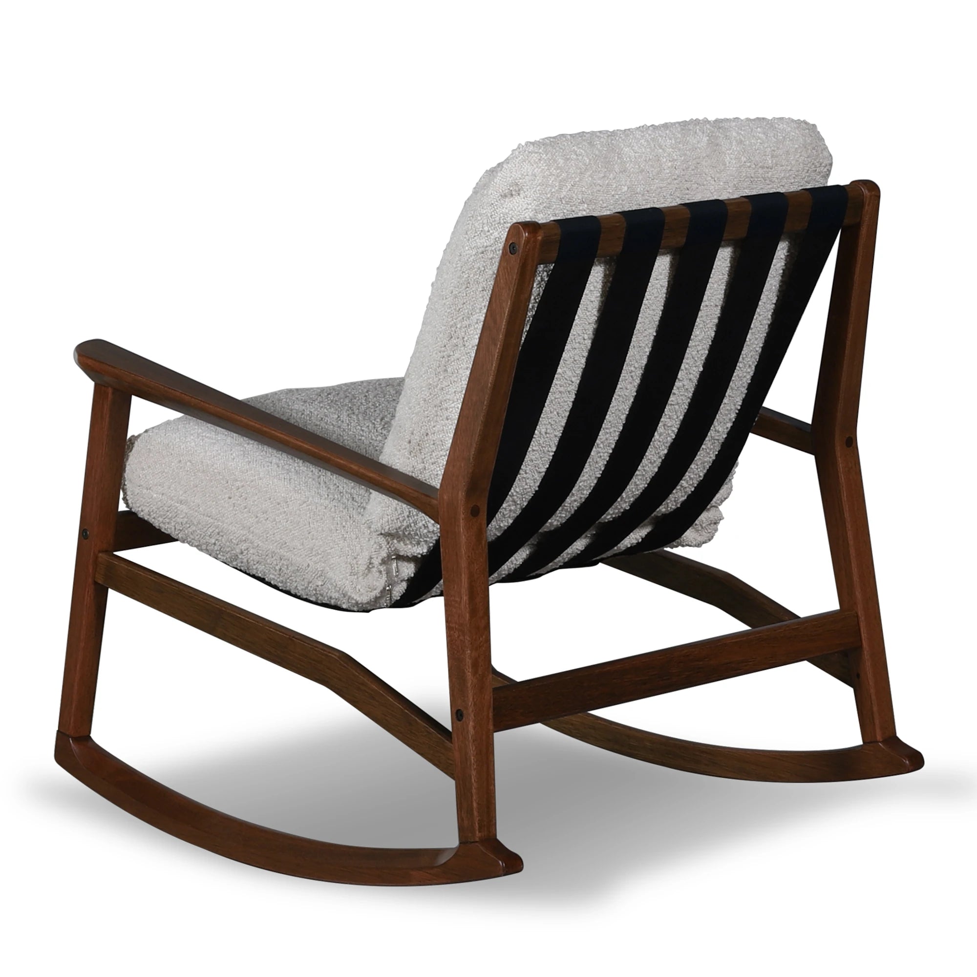 Mid Century Rocking Chair + Ottoman