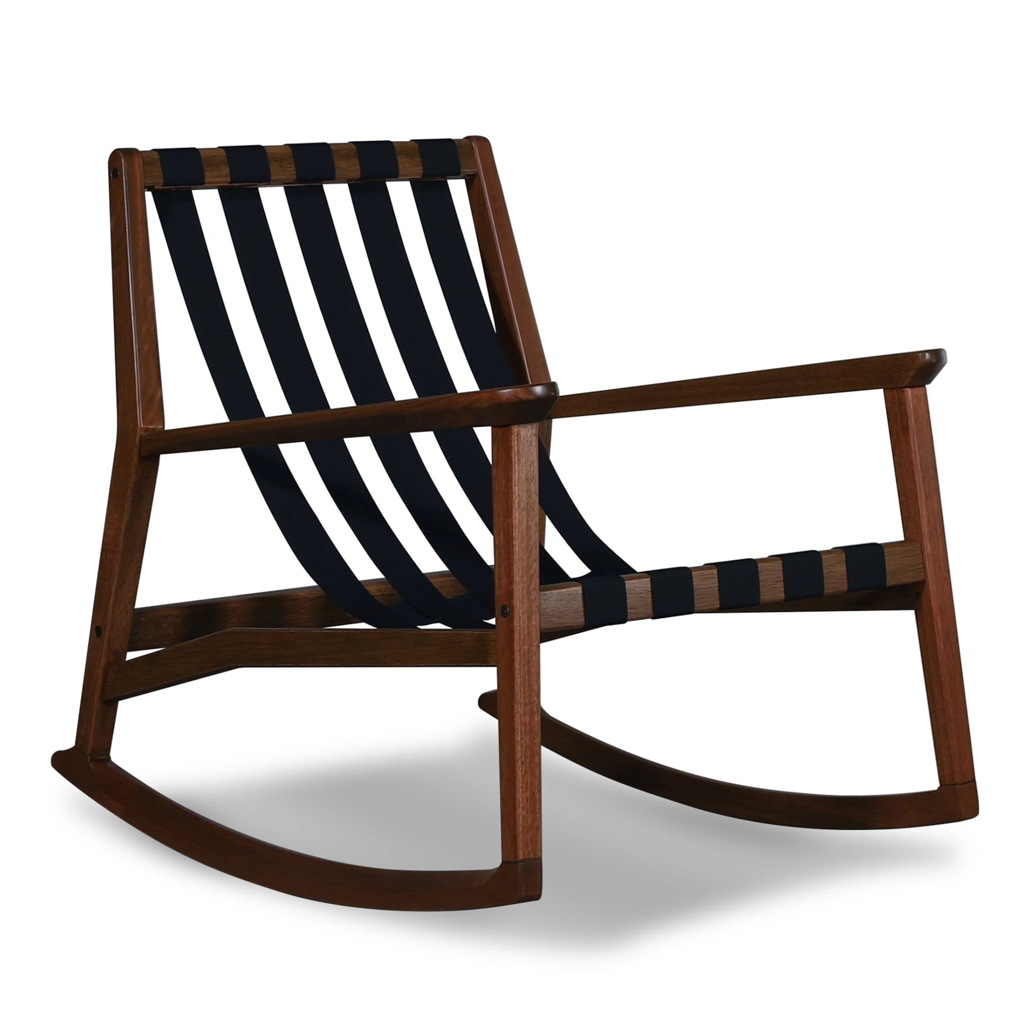 Mid Century Rocking Chair + Ottoman