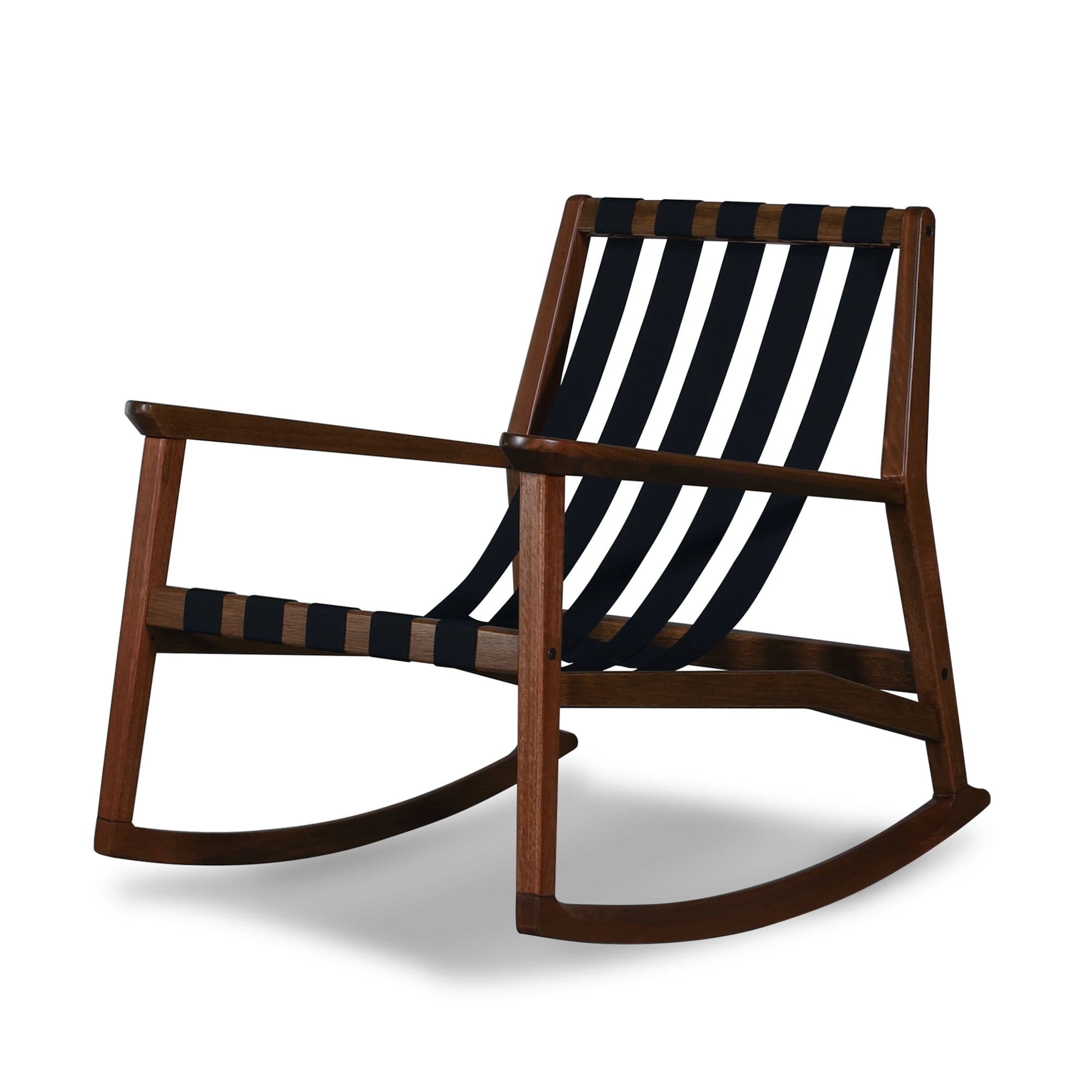 Mid Century Rocking Chair + Ottoman