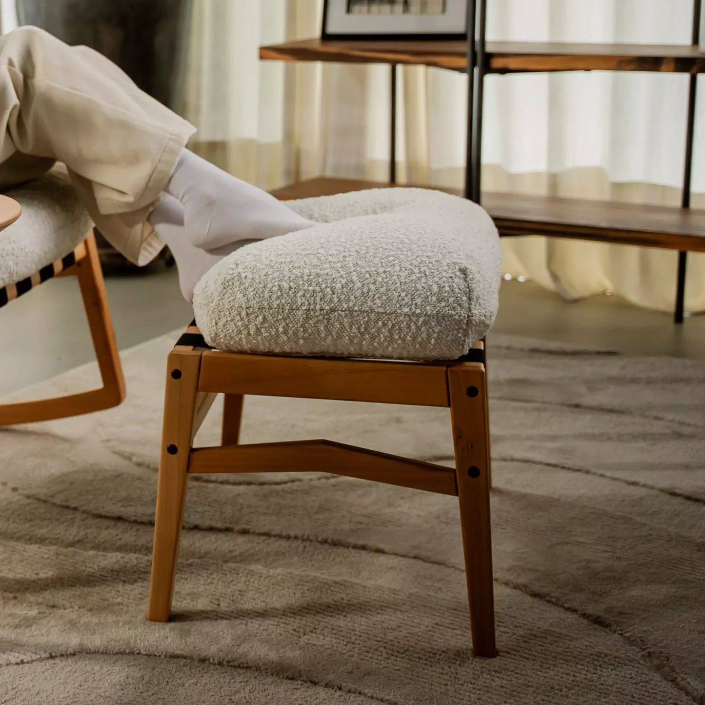 Mid Century Ottoman