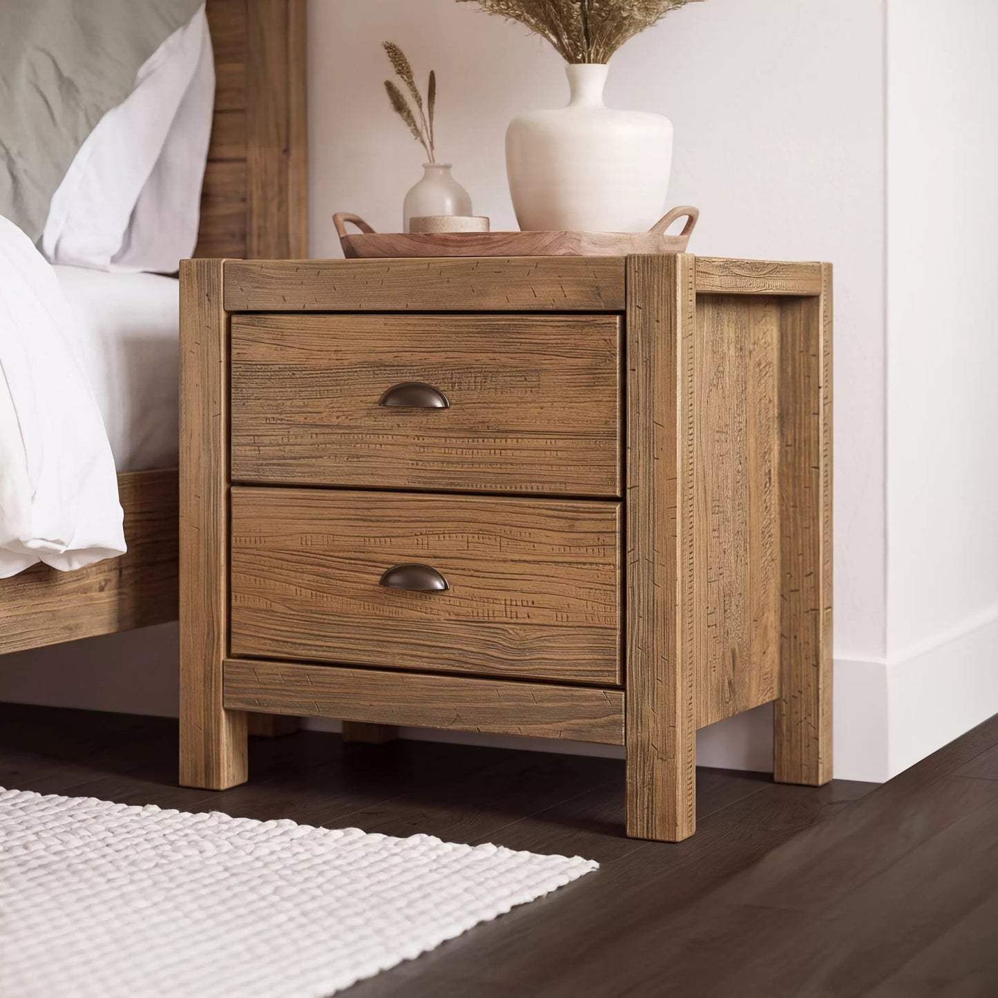 Montauk Two-Drawer Nightstand