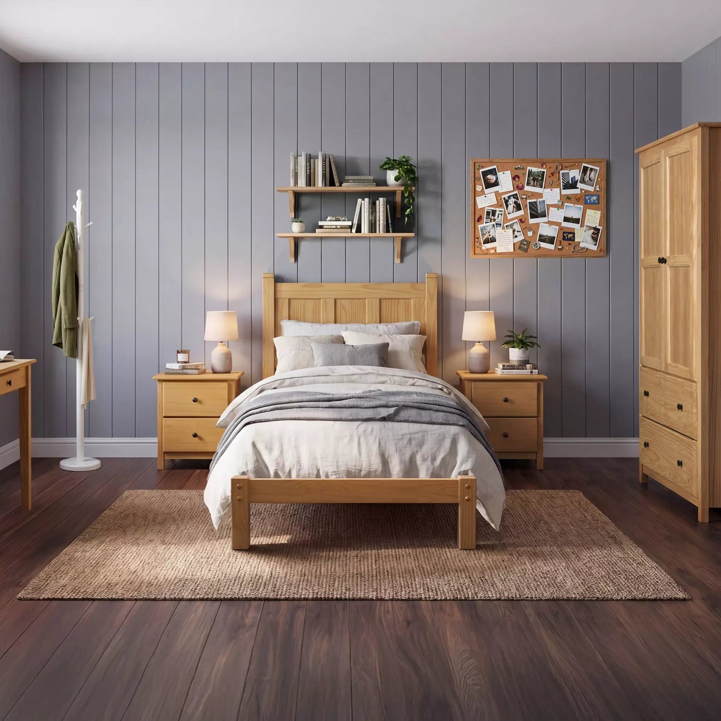 Shaker Panel Platform Bed