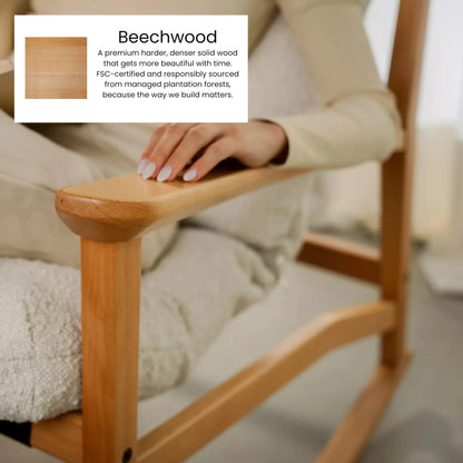 Mid Century Rocking Chair