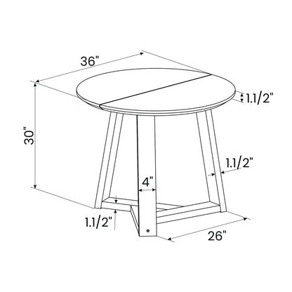 Cascais Round Dining Table