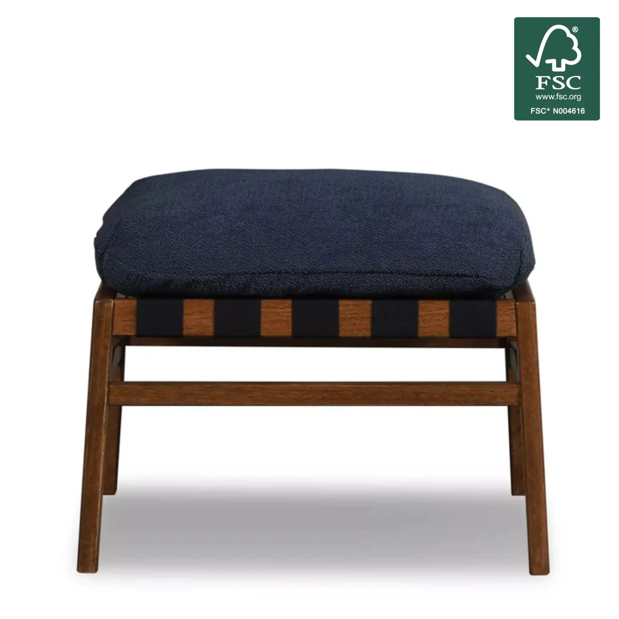 Mid Century Rocking Chair + Ottoman