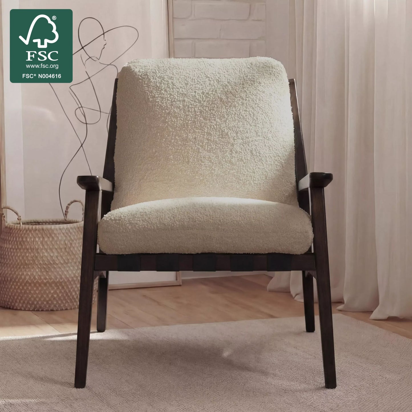Mid Century Lounge Chair