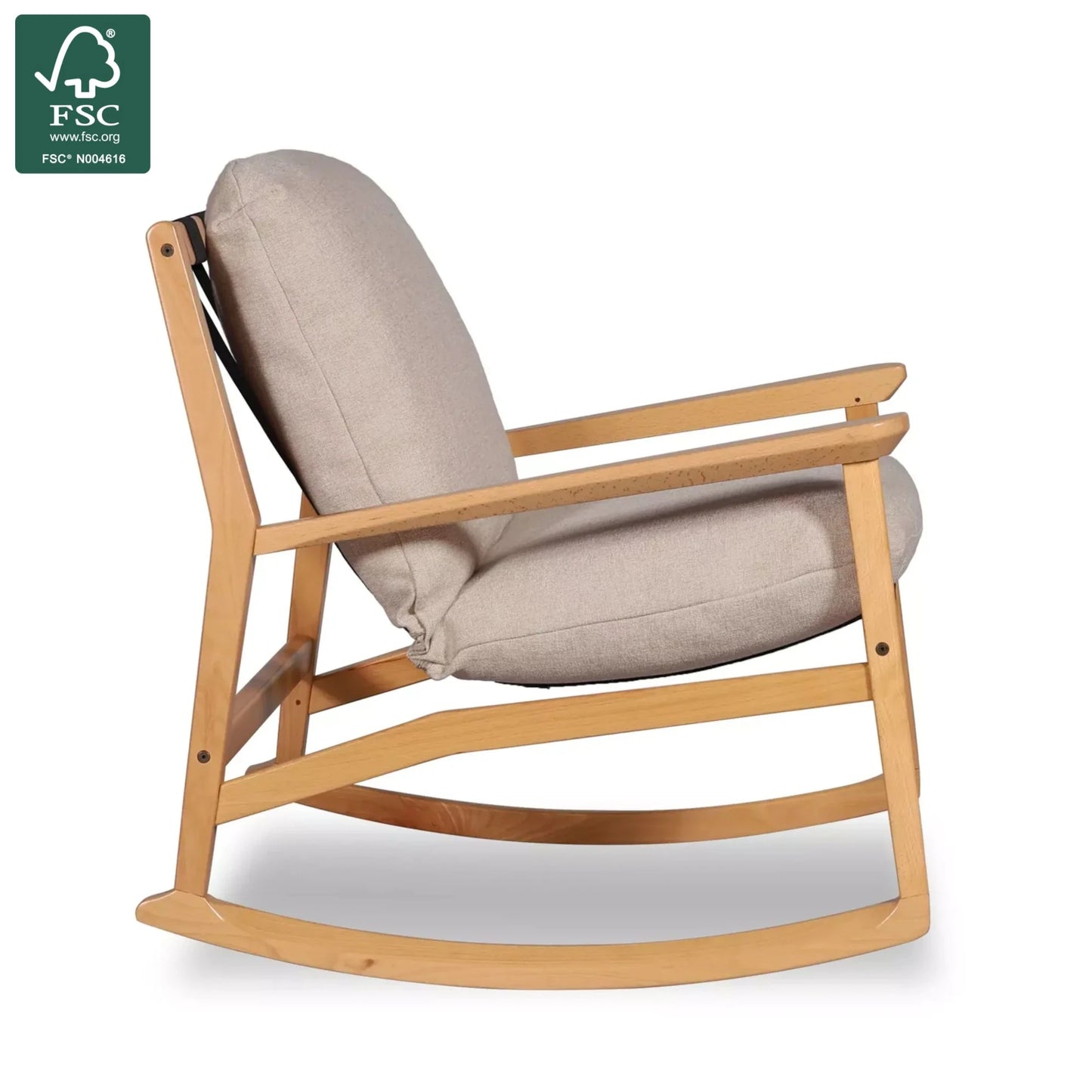 Mid Century Rocking Chair