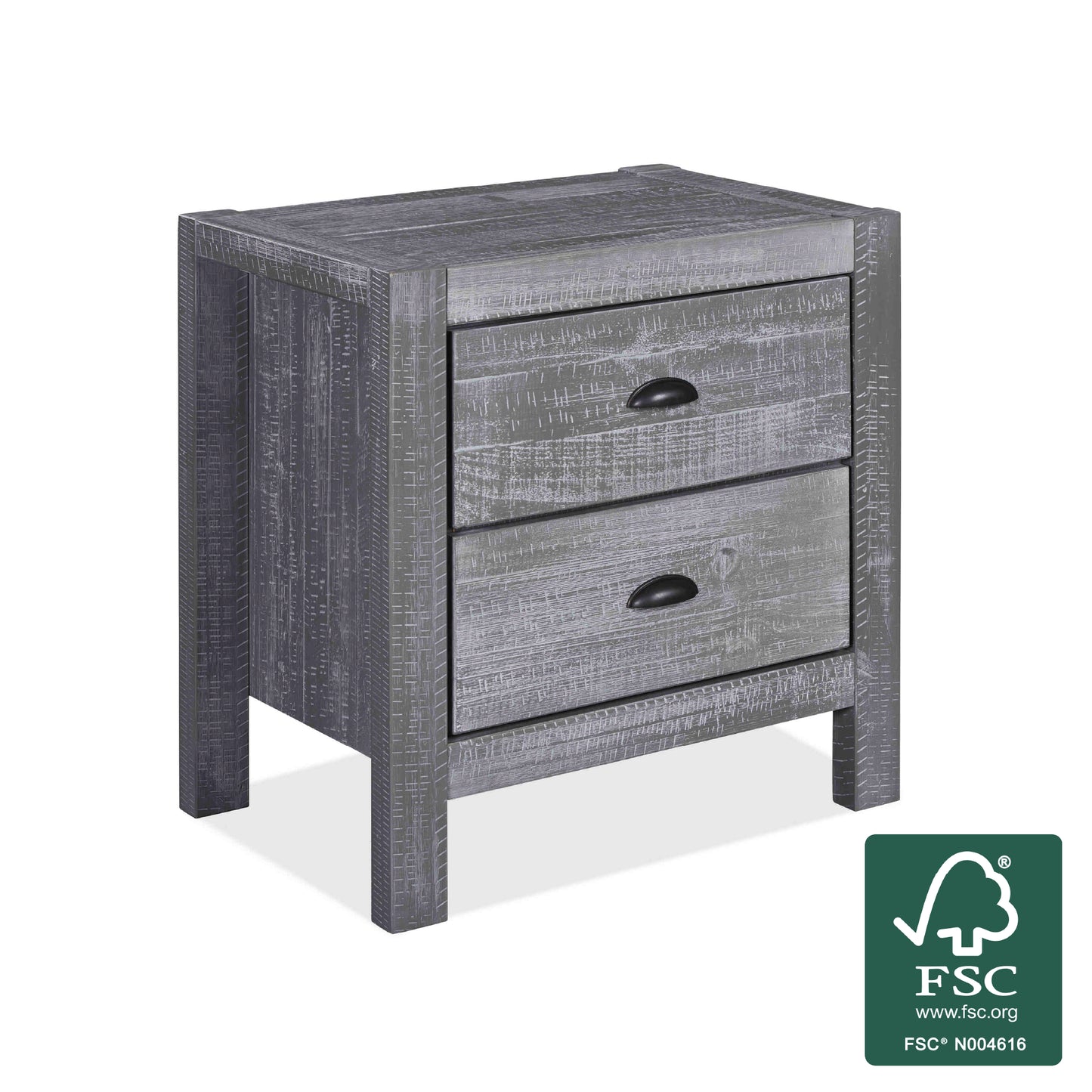 Montauk Two-Drawer Nightstand