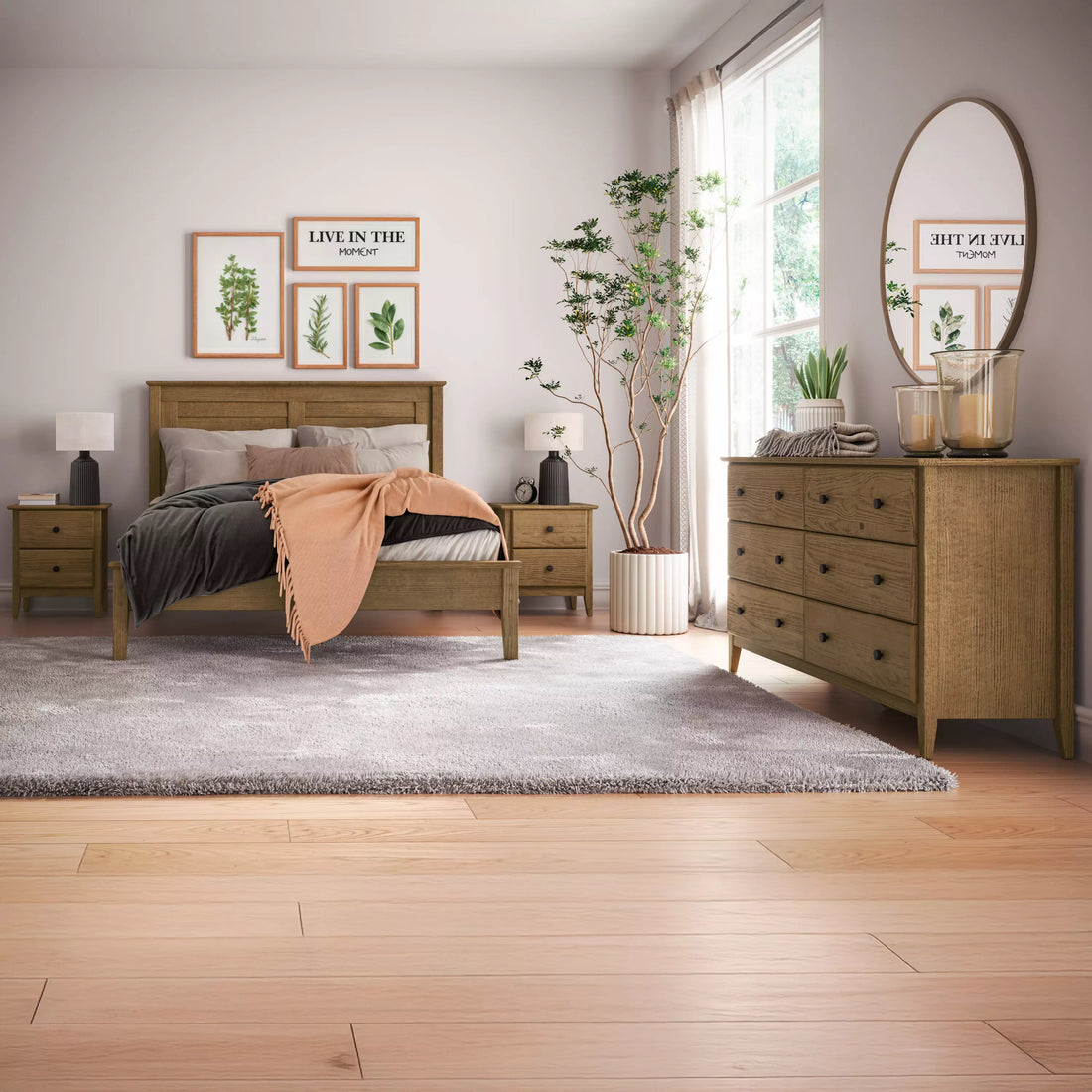 Brushed Hickory