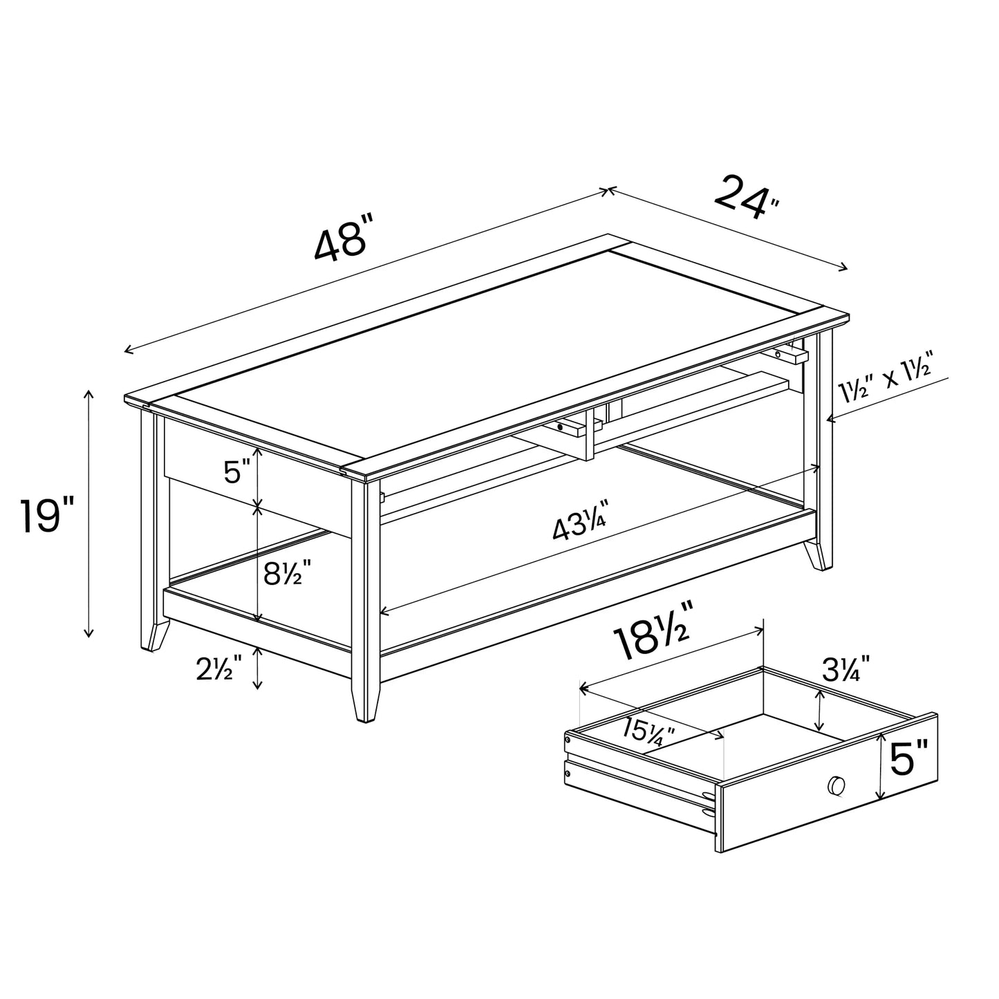 Greenport Coffee Table