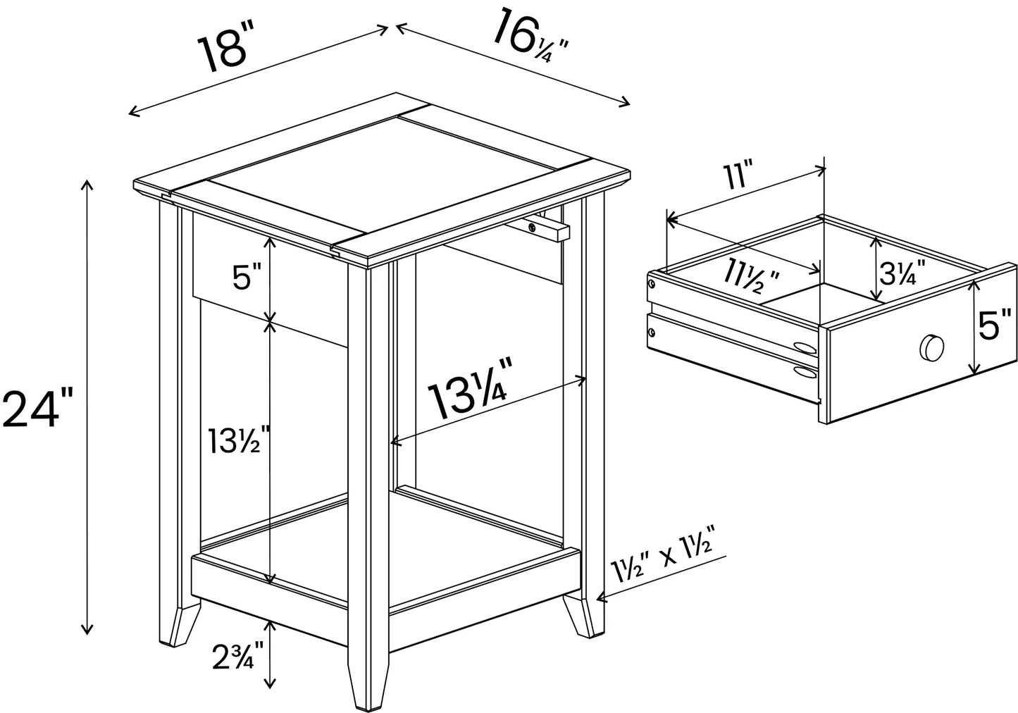 Greenport End Table