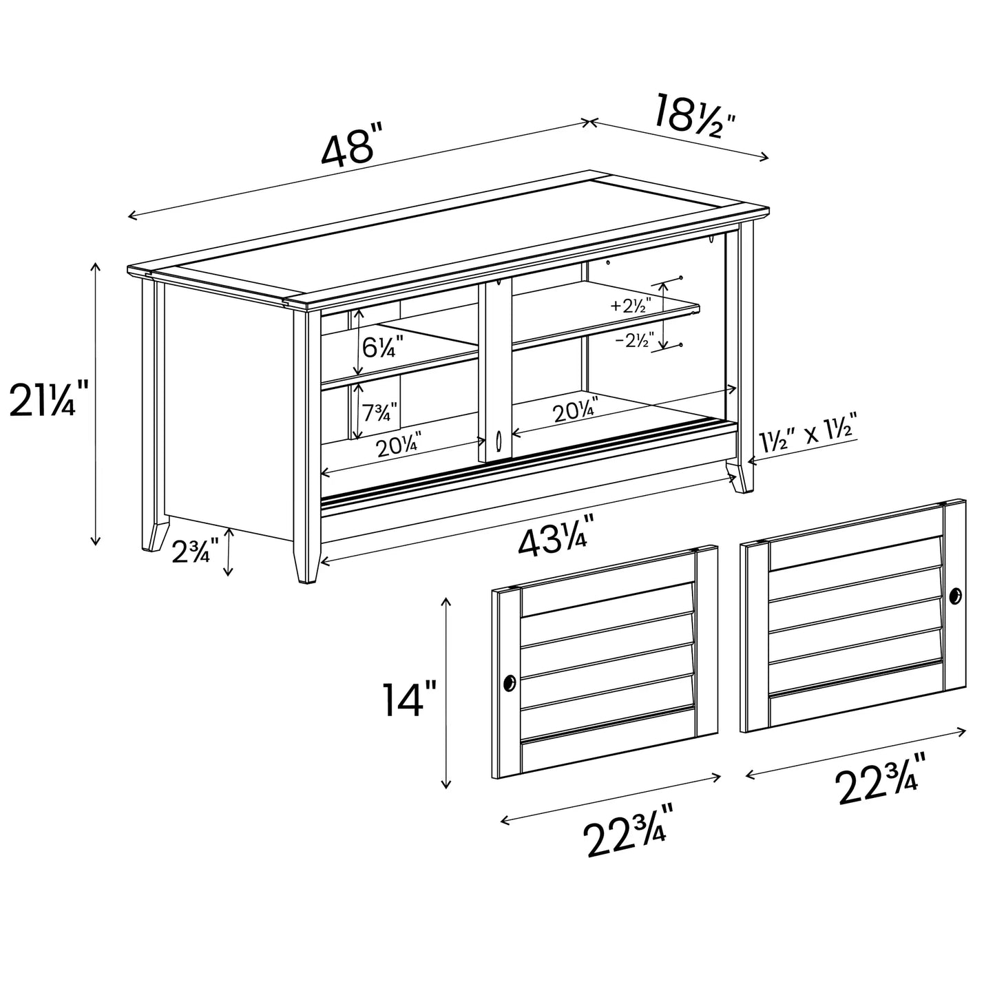 Greenport Storage Bench