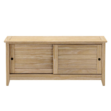 Greenport Storage Bench – Grain Wood Furniture