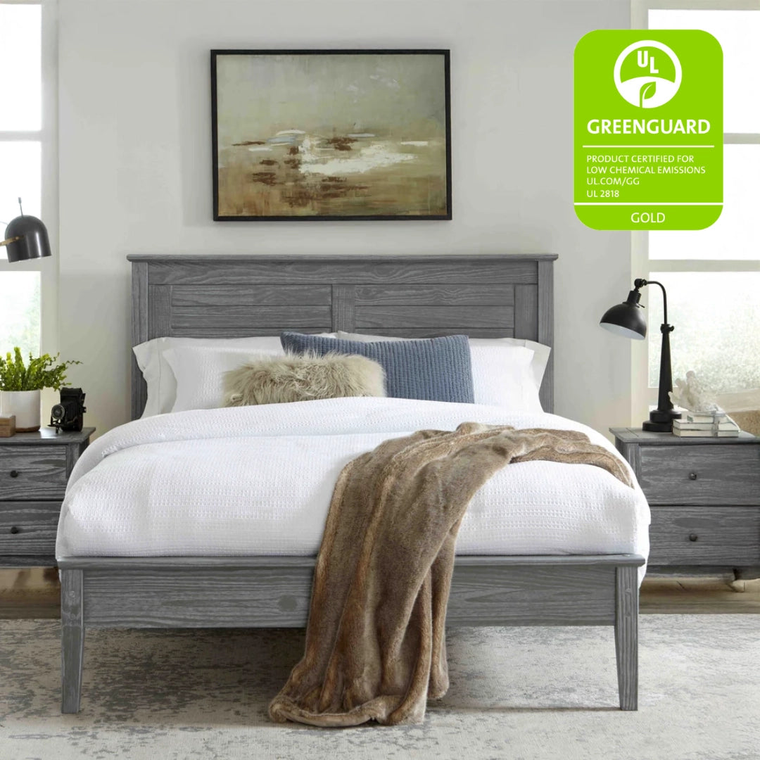 Greenport Louvered Platform Bed