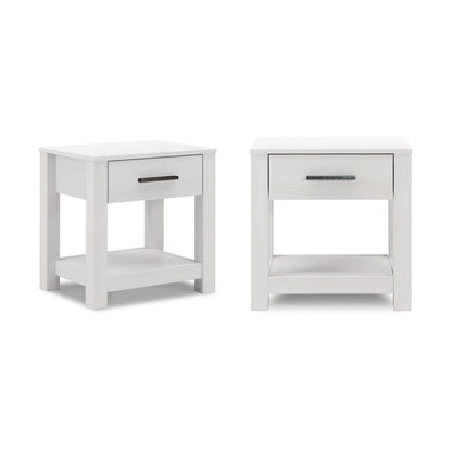 Loft One-Drawer Nightstand Set (Set of 2)