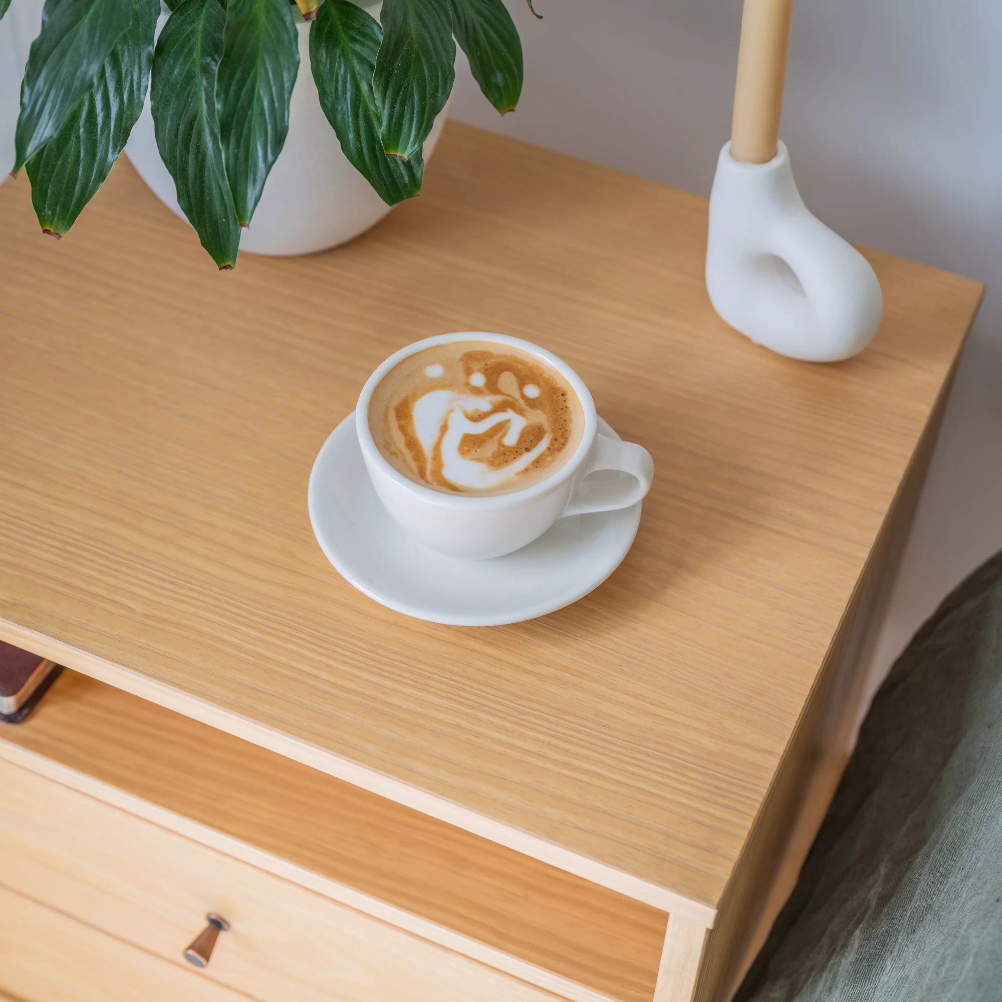 Mid Century Two-Drawer Nightstand