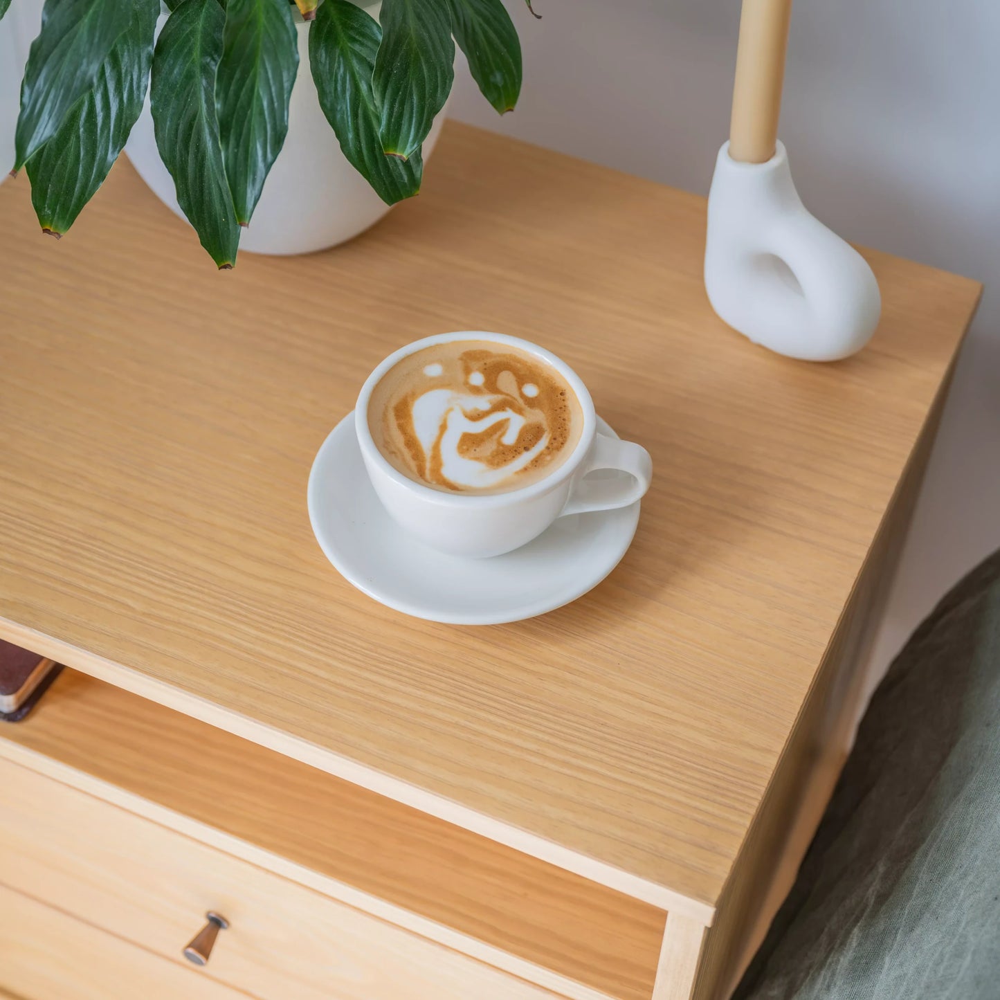 Mid Century Two-Drawer Nightstand