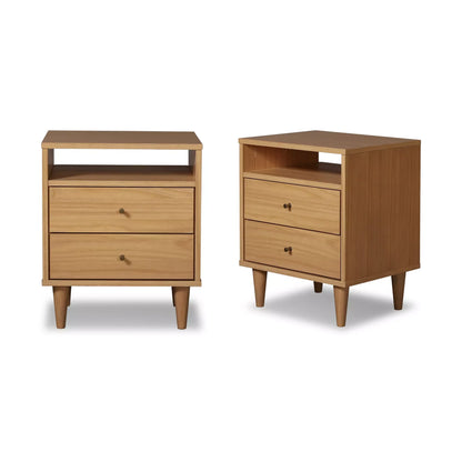 Mid Century Nightstands (Set of 2)