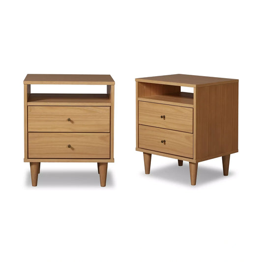 Mid Century Nightstands (Set of 2)