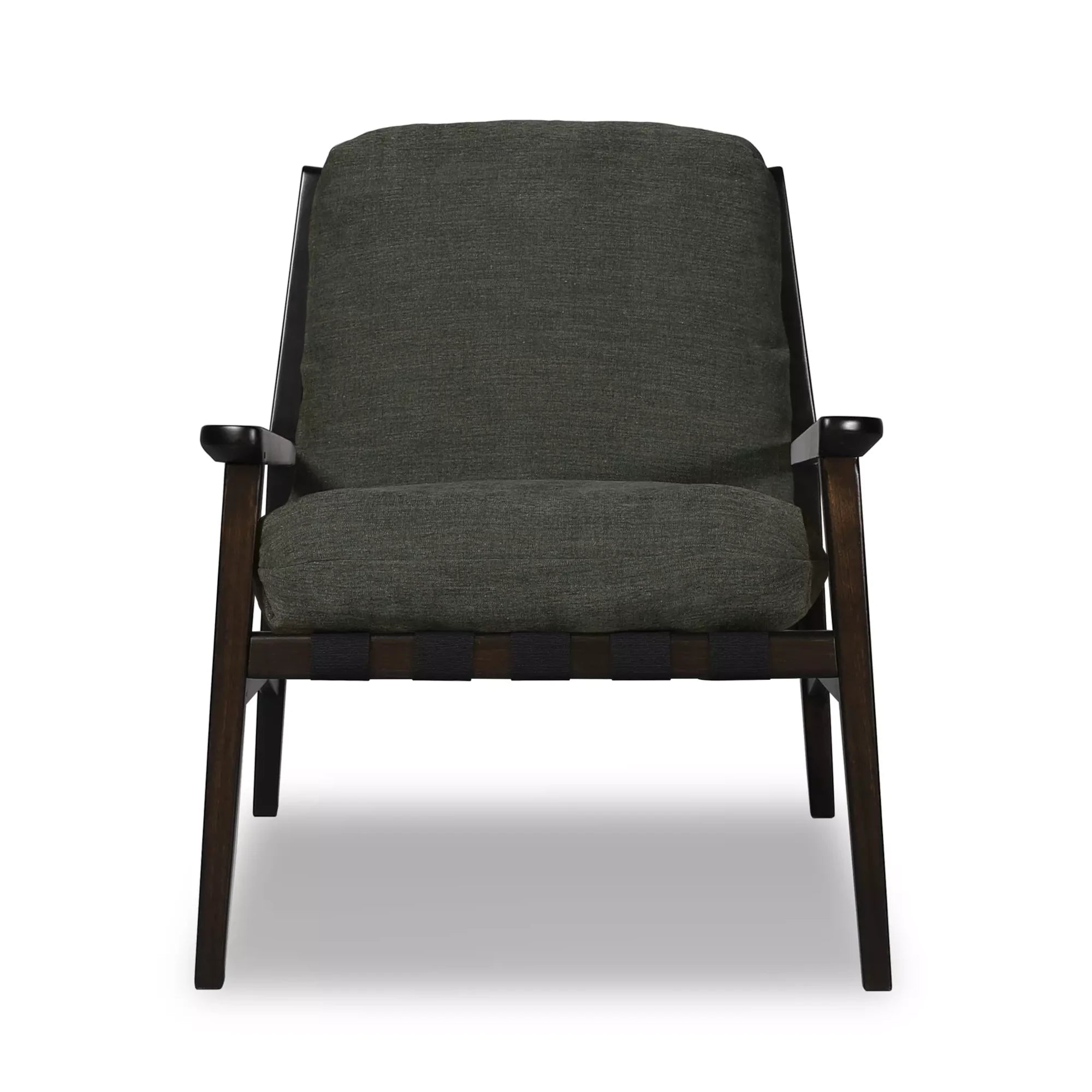 Mid Century Lounge Chair + Ottoman