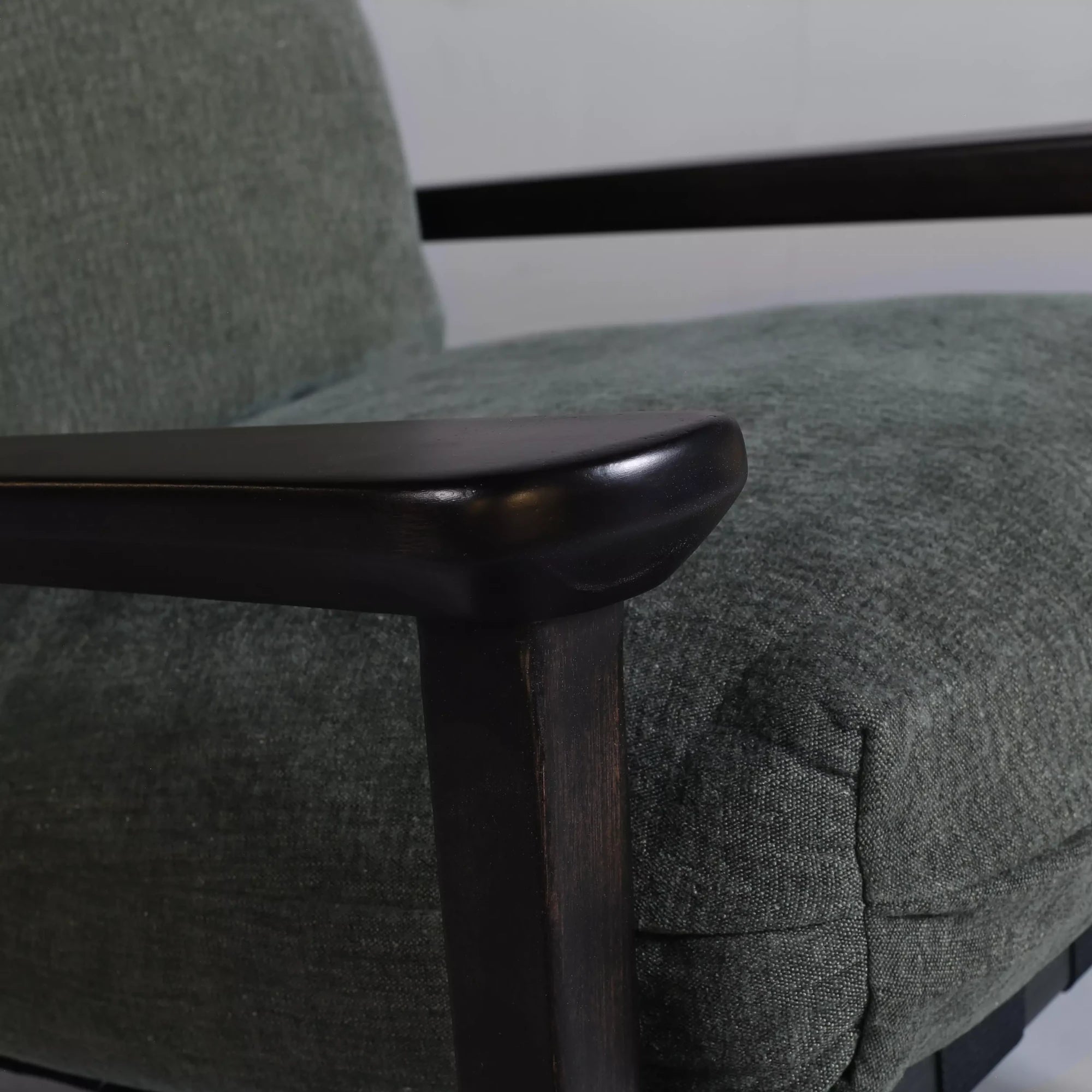 Mid Century Lounge Chair + Ottoman