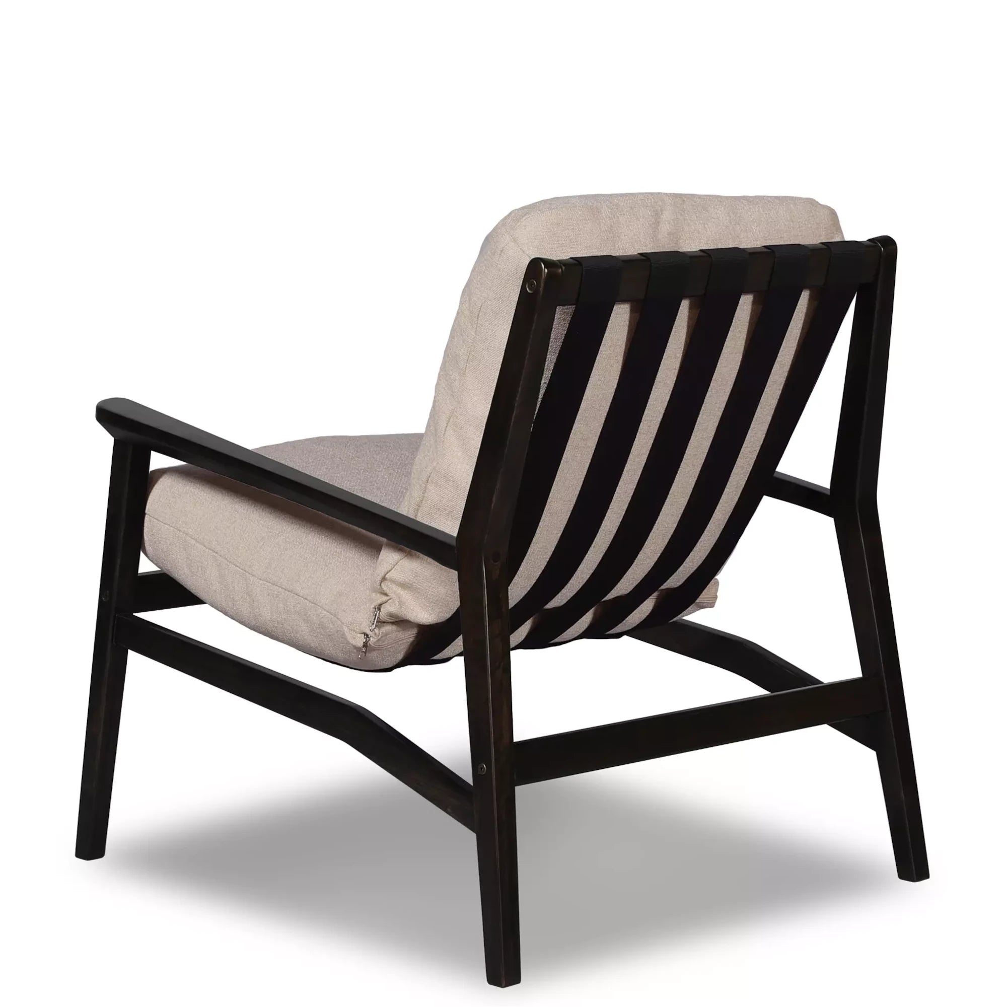 Mid Century Lounge Chair + Ottoman