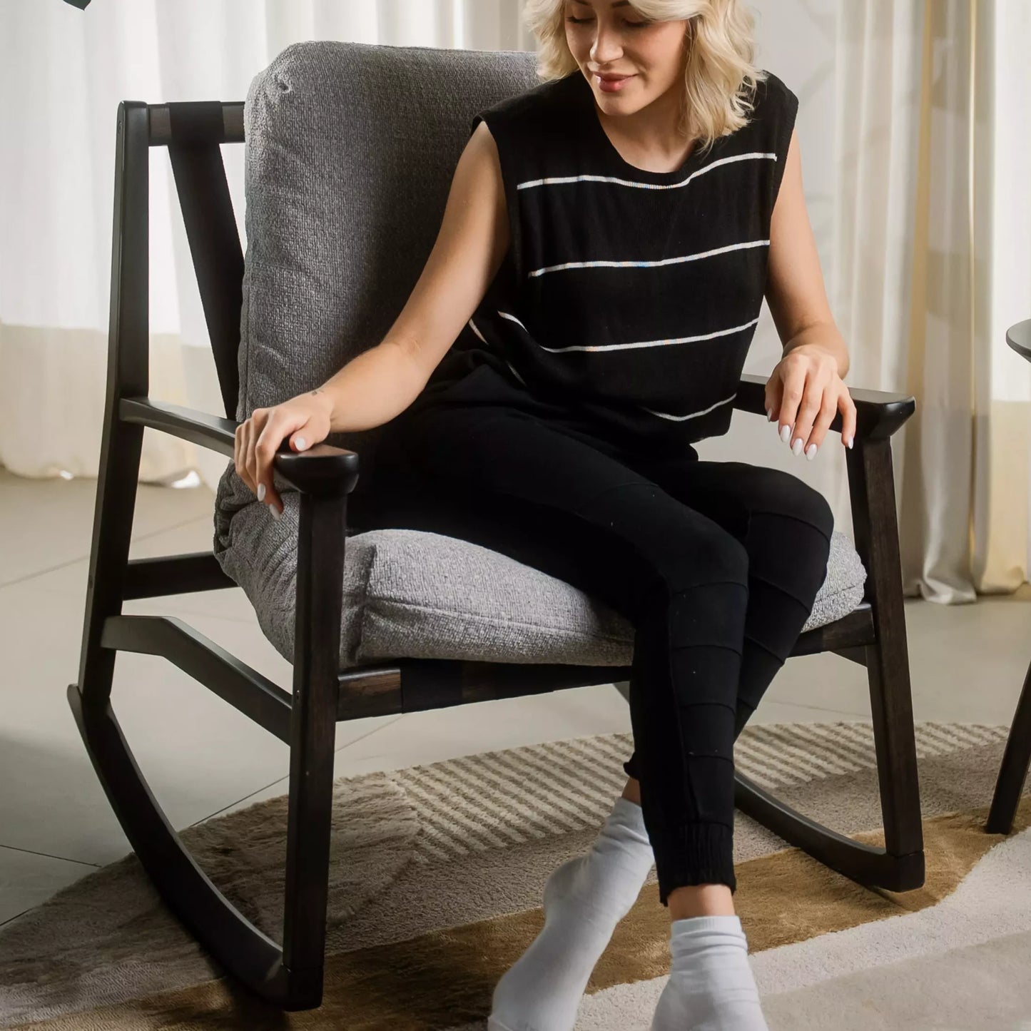 Mid Century Rocking Chair