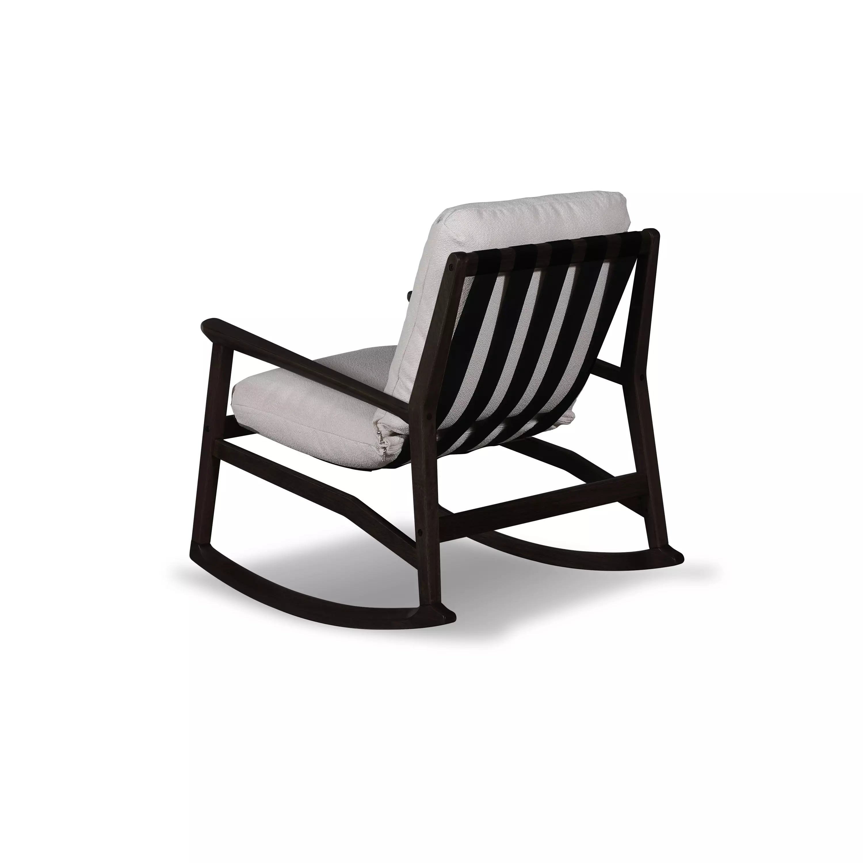 Mid Century Rocking Chair + Ottoman