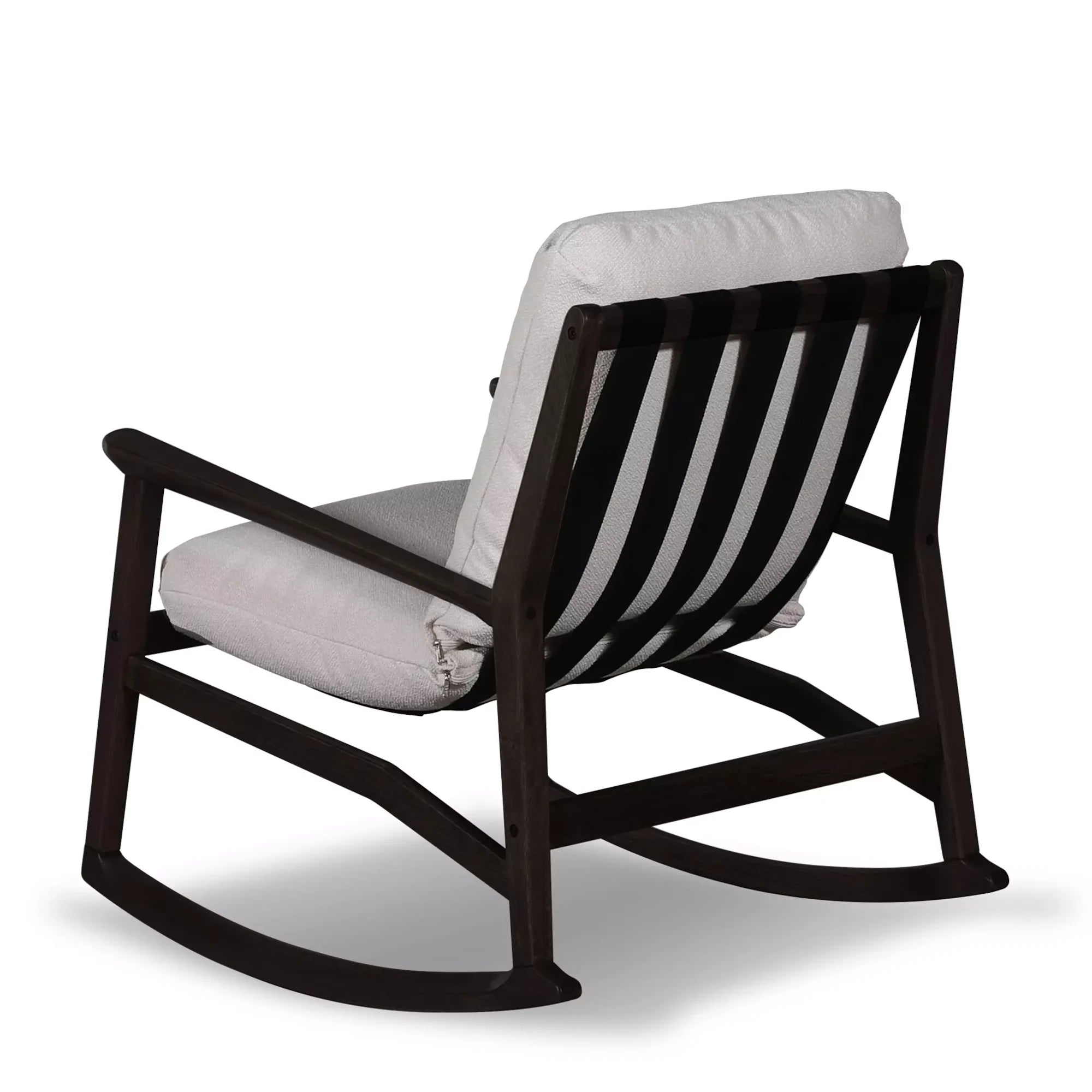 Mid Century Rocking Chair + Ottoman