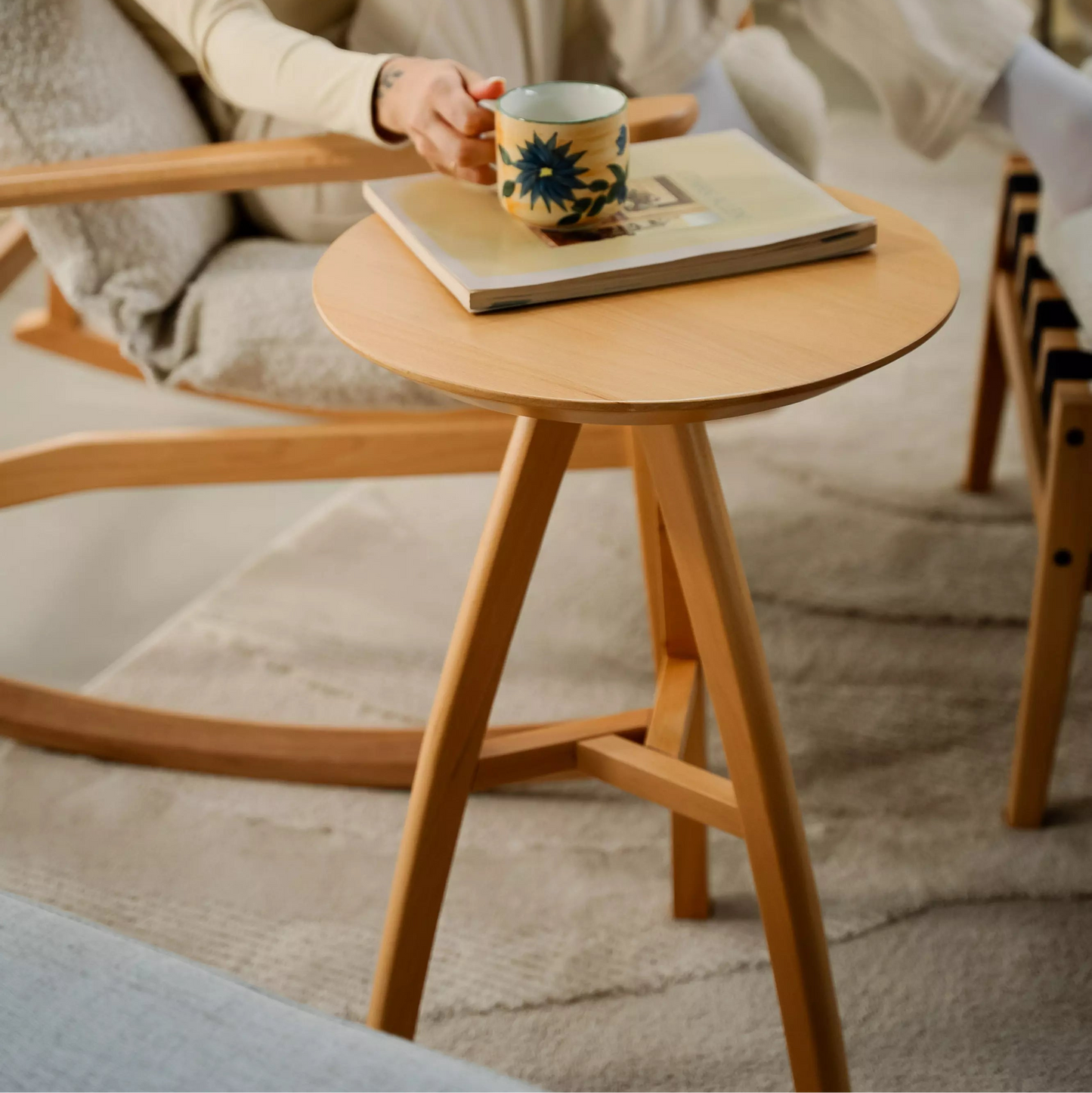 Mid Century End Tables (Set of 2)