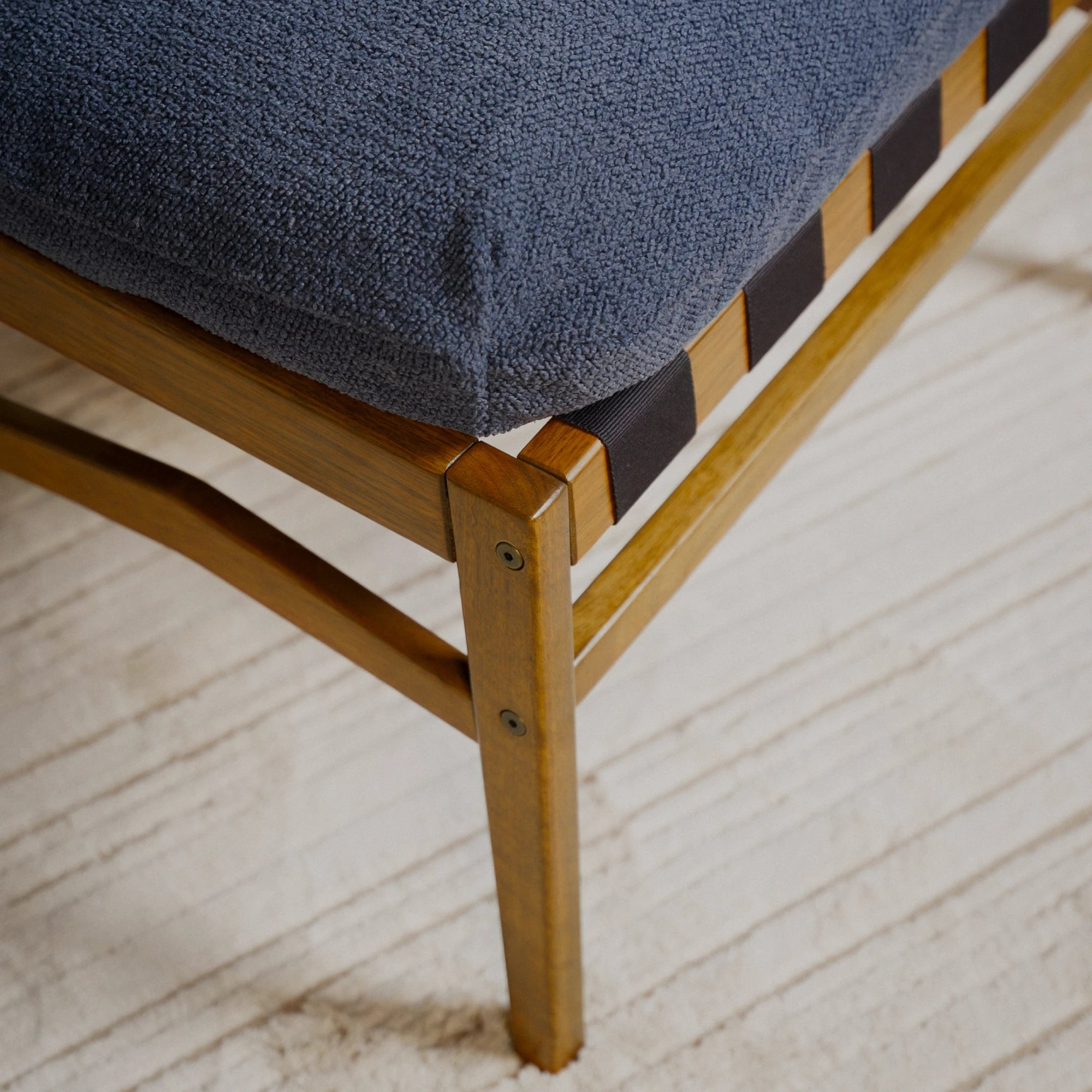 Mid Century Rocking Chair + Ottoman