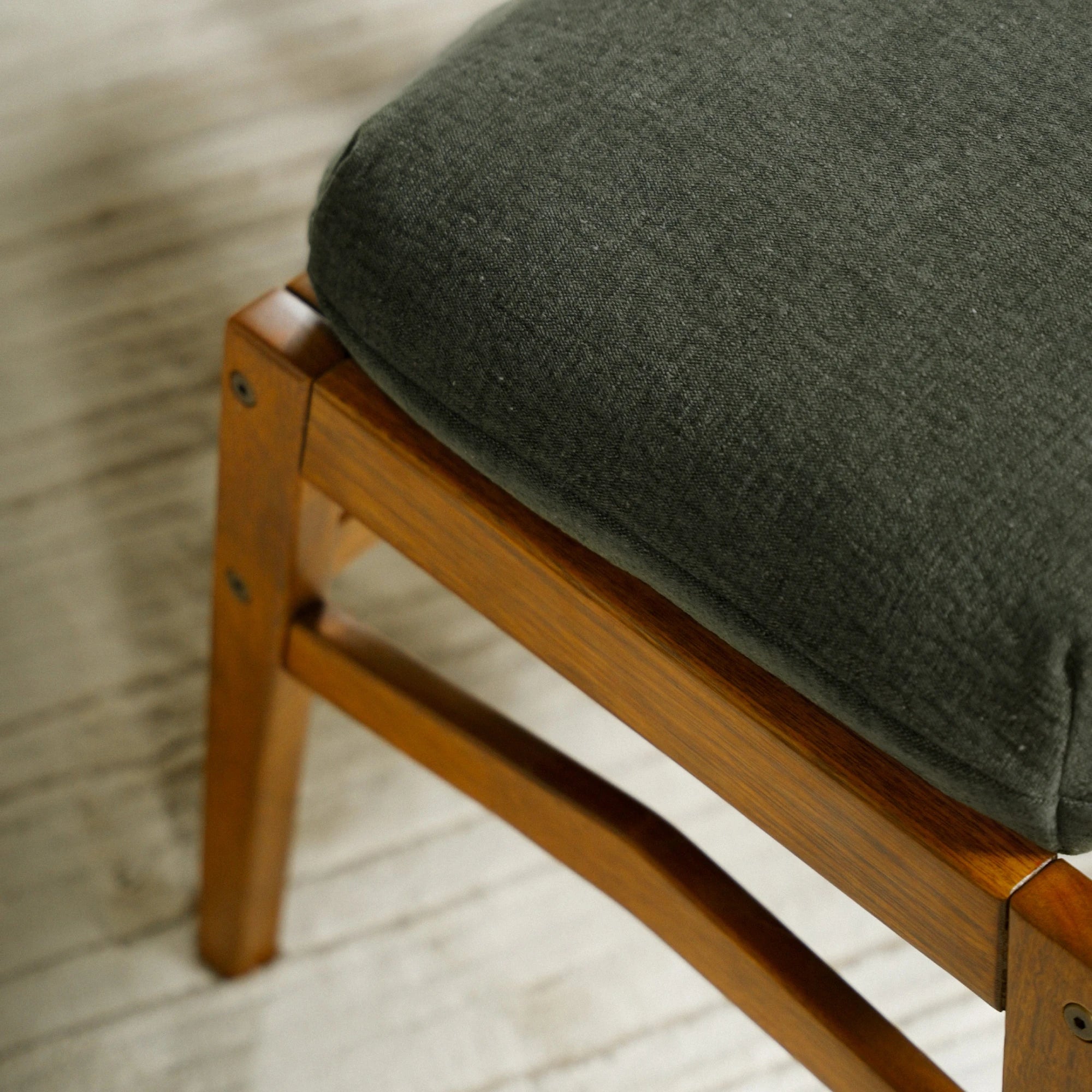 Mid Century Rocking Chair + Ottoman